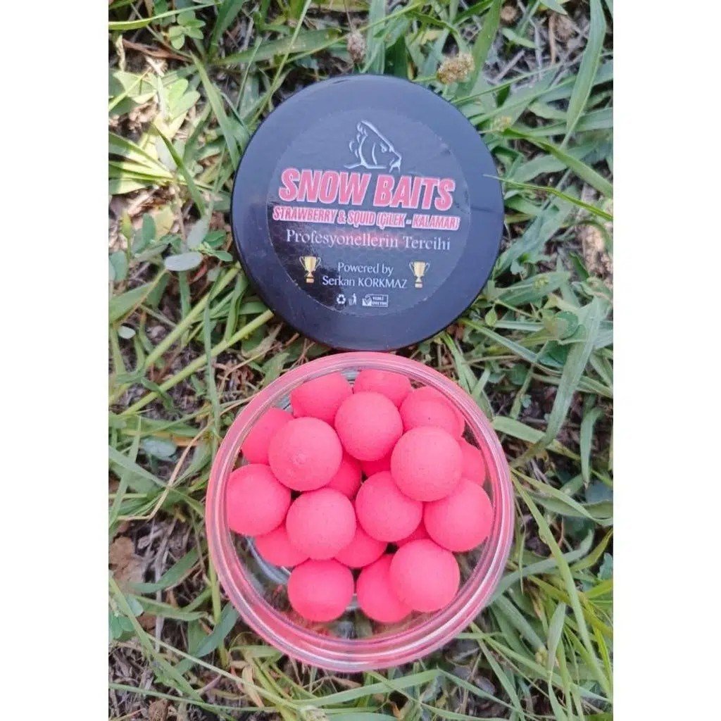 Snow Baits Pop-Up 16mm Çilek Kalamar