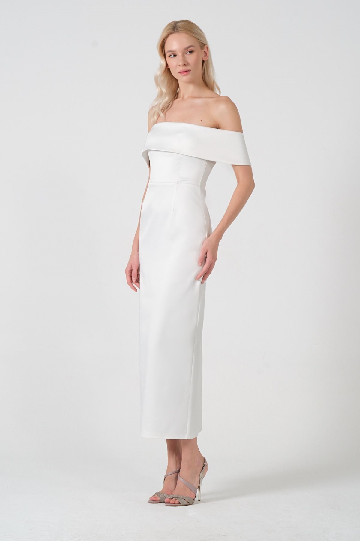 Marbella Elbise Beyaz