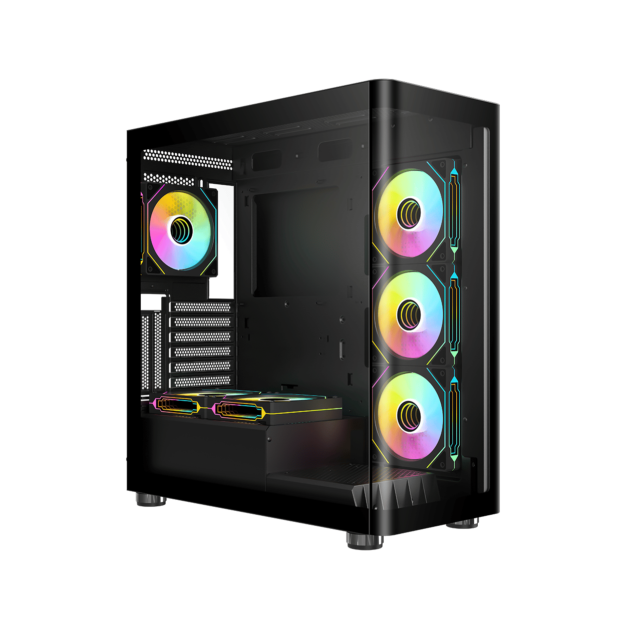 FRISBY VANTA-G 750W 80+ BRONZE ARGB 6X FAN GAMING KASA (FC-9570G)