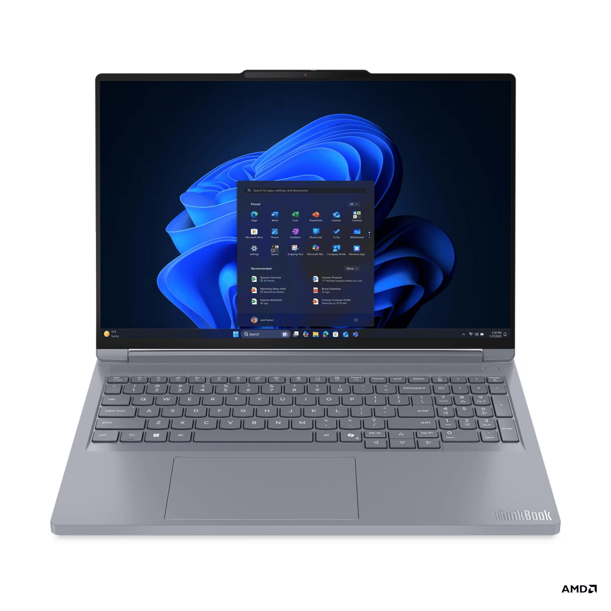 LENOVO ThinkBook 16¨QHD+ IPS Ryzen 9-8940HX 32GB 1TB SSD RTX5060 8 GB FDOS