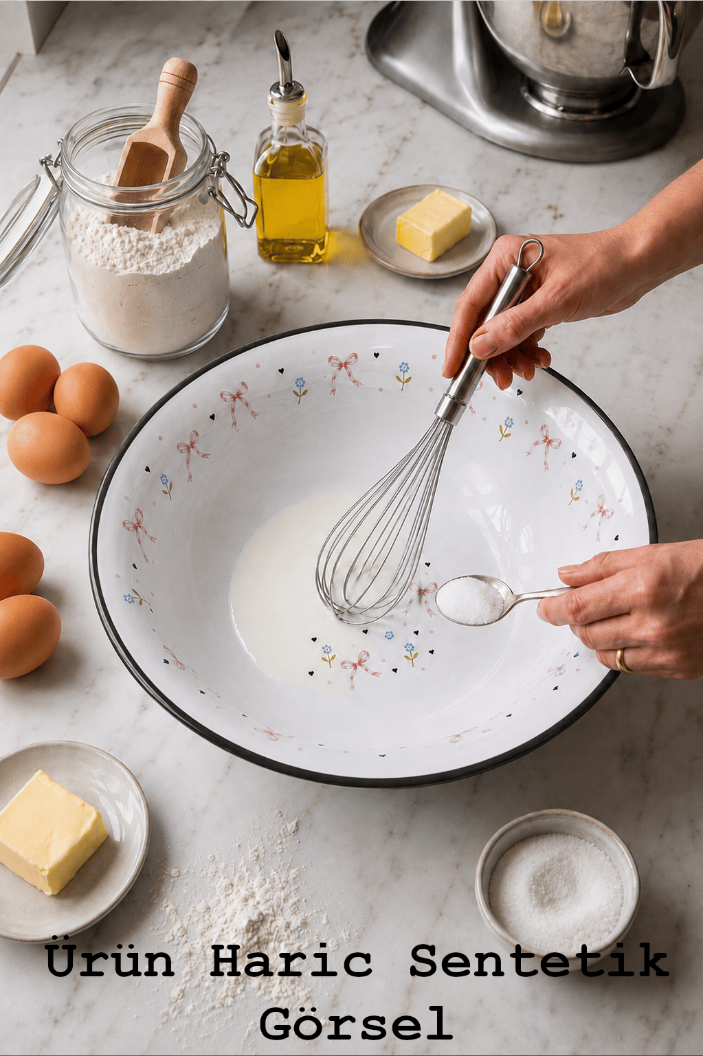 32 Cm-36 Cm-40 Cm 3 Lü Emaye Leğen Çırpma Ve Karıştırma Kabı, Hamur Leğeni,Meyvelik, Çeyiz, Hediye,