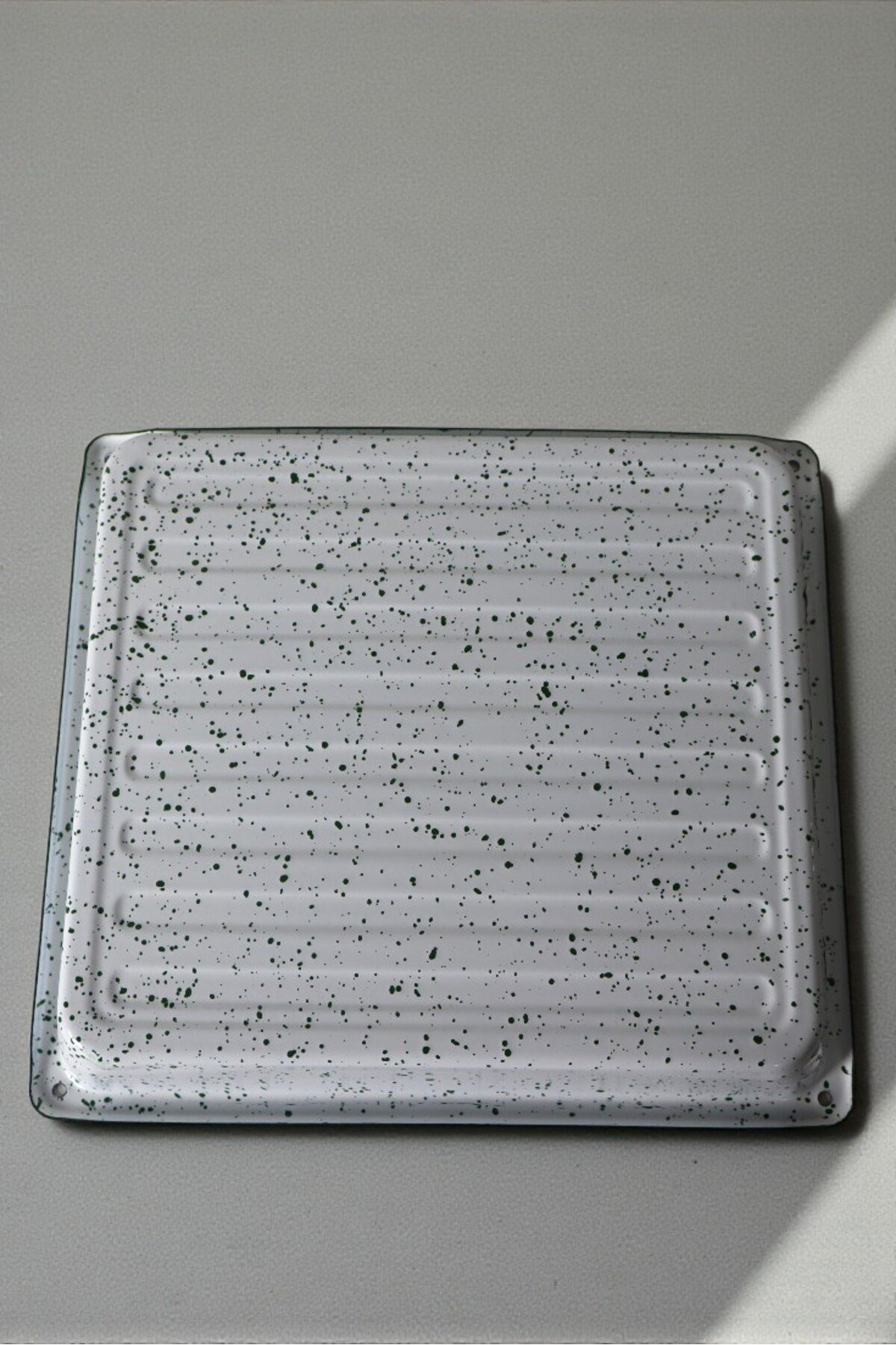 34x37 No Emaye Fırın Tepsi Dikdörtgen Tepsi 37 Cm
