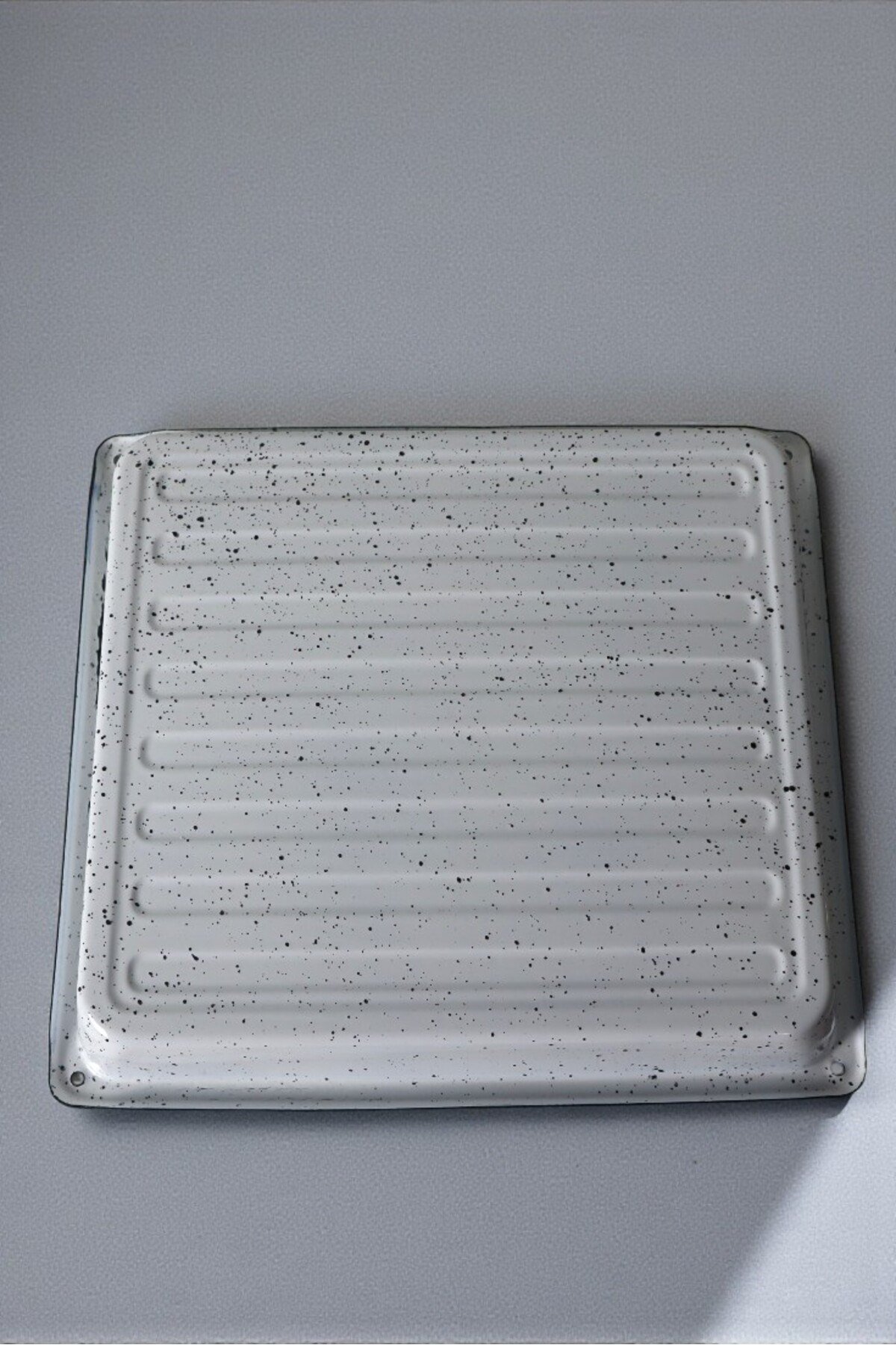 34x37 No Emaye Fırın Tepsi Dikdörtgen Tepsi 37 Cm