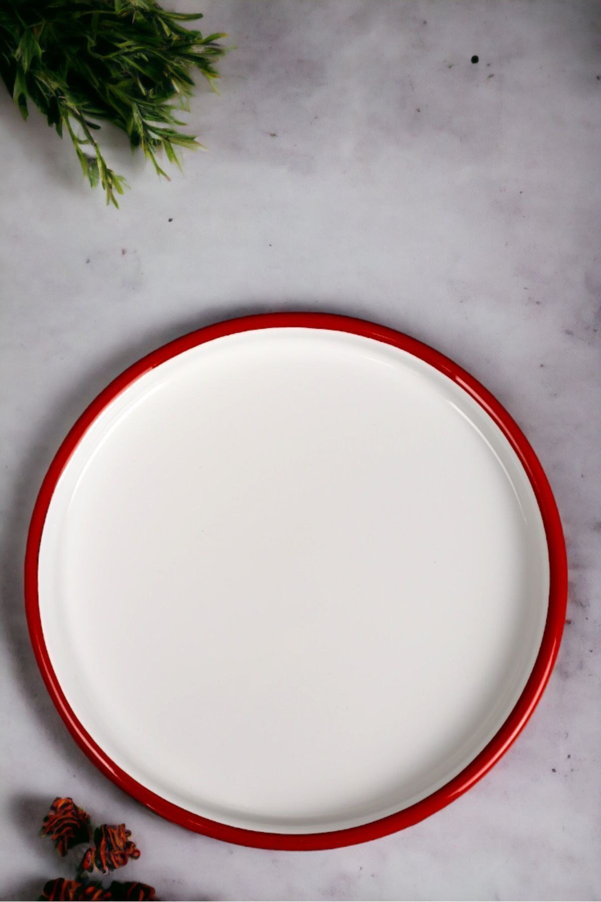 36 No 36 Cm Kahvaltı Tabağı Supla Pasta Tabağı Servis Tabağı Pizza Tepsisi