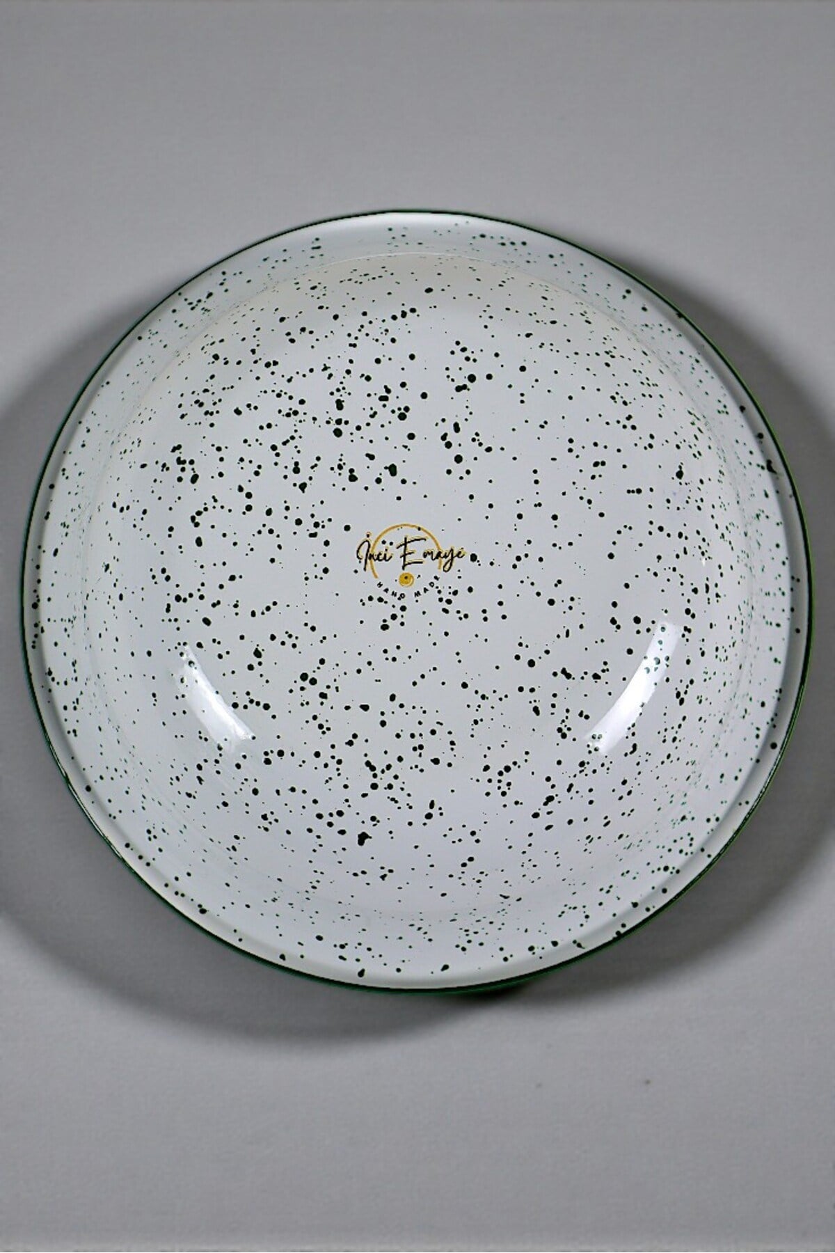40 Cm 8Litre Emaye Leğen Çırpma Ve Karıştırma Kabı, Hamur Leğeni,Meyvelik, Çeyiz, Hediye, Büyük Kase