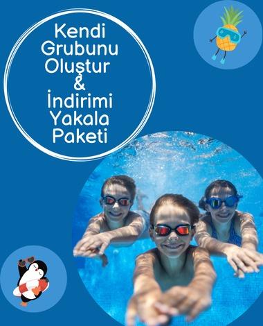 AQUABABİESYüzme Paketi Grup İndirimi