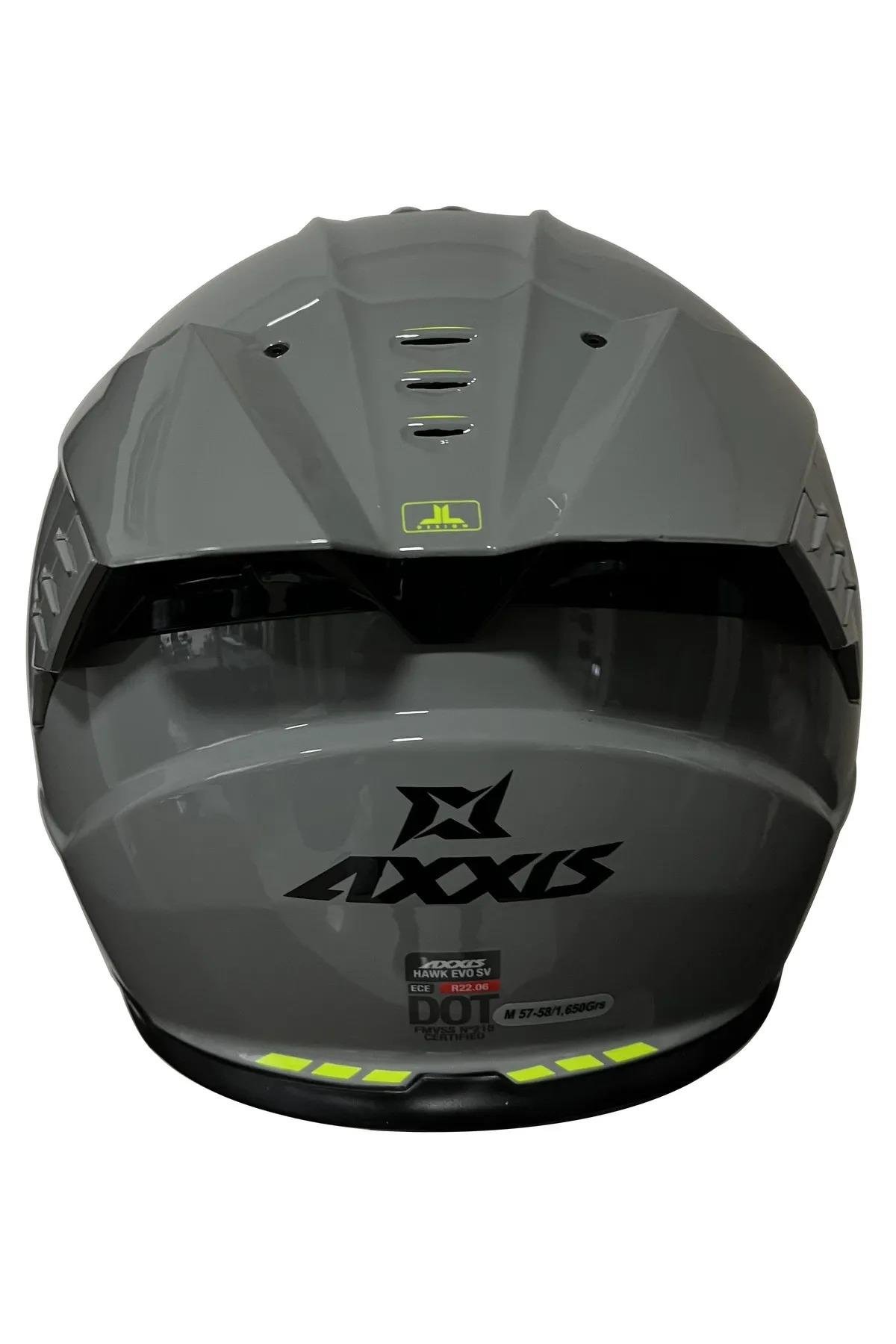 AXXIS HAWK SV EVO SOLID A12 KASK