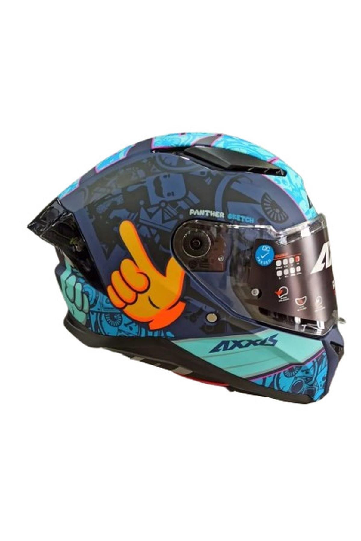 AXXIS PANTHER SV TRIBUTE SKETCH B7 KASK