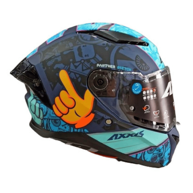 AXXIS PANTHER SV TRIBUTE SKETCH B7 KASK