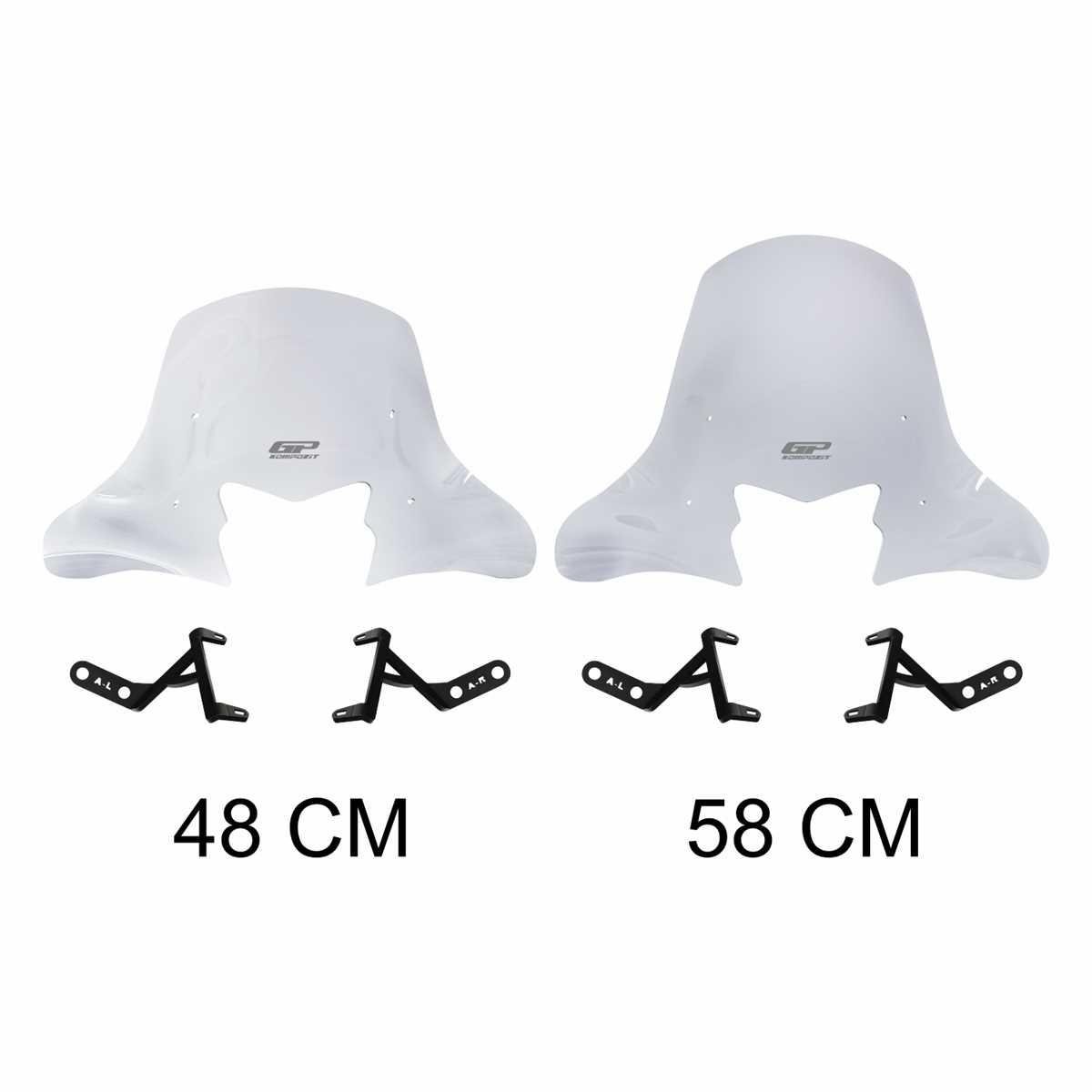 GP ACTİVA 58CM ÖN CAM ŞEFFAF