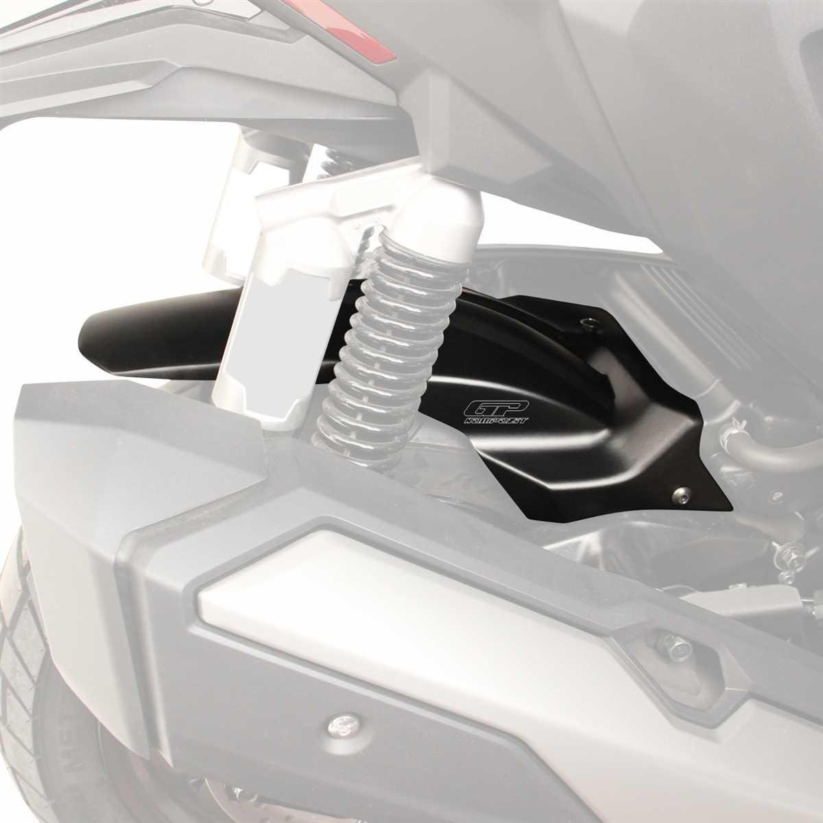 GP ADV350 ARKA ÇAMURLUK