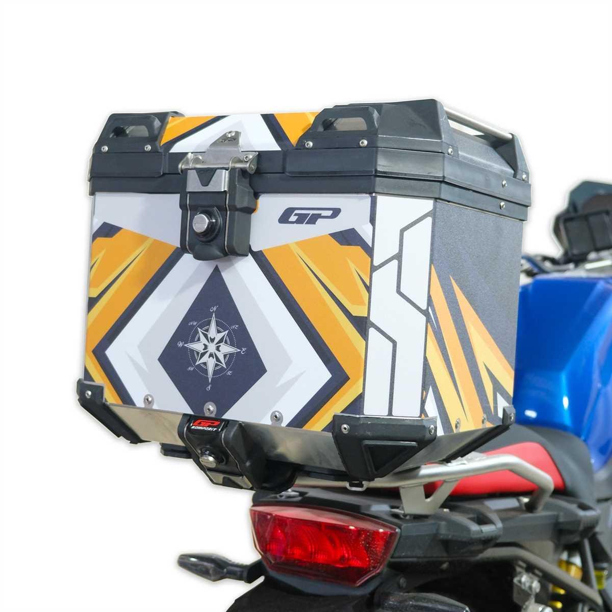 GP UNİVERSAL 37L DESENLİ ALÜMİNYUM ARKA ÇANTA