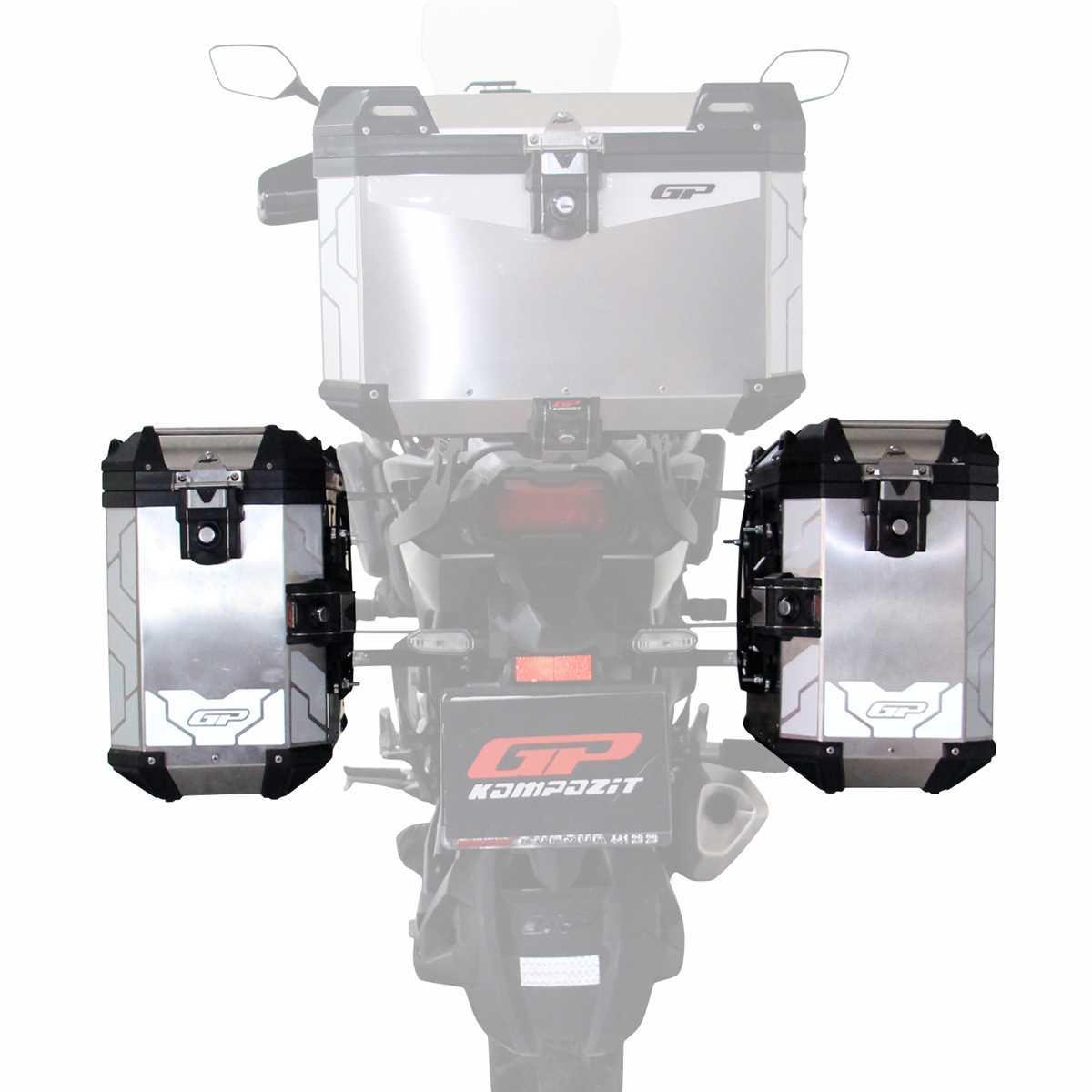 GP UNİVERSAL 40L x 2 ALÜMİNYUM YAN ÇANTA SETİ