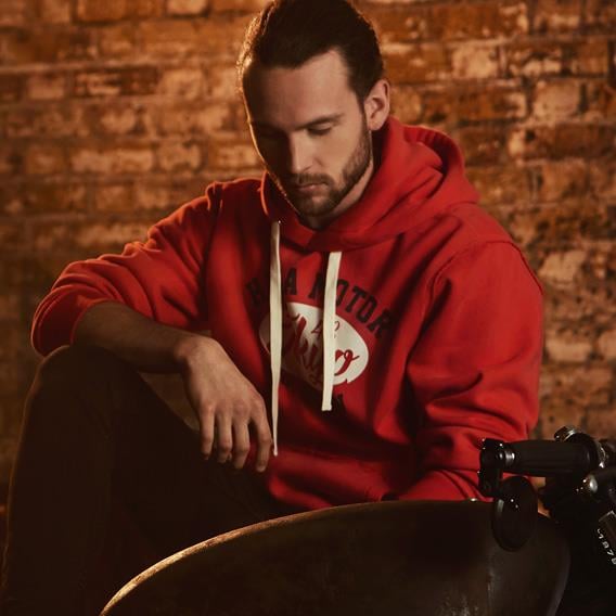 HONDA TOKYO KAPÜŞONLU KIRMIZI SWEATSHIRT
