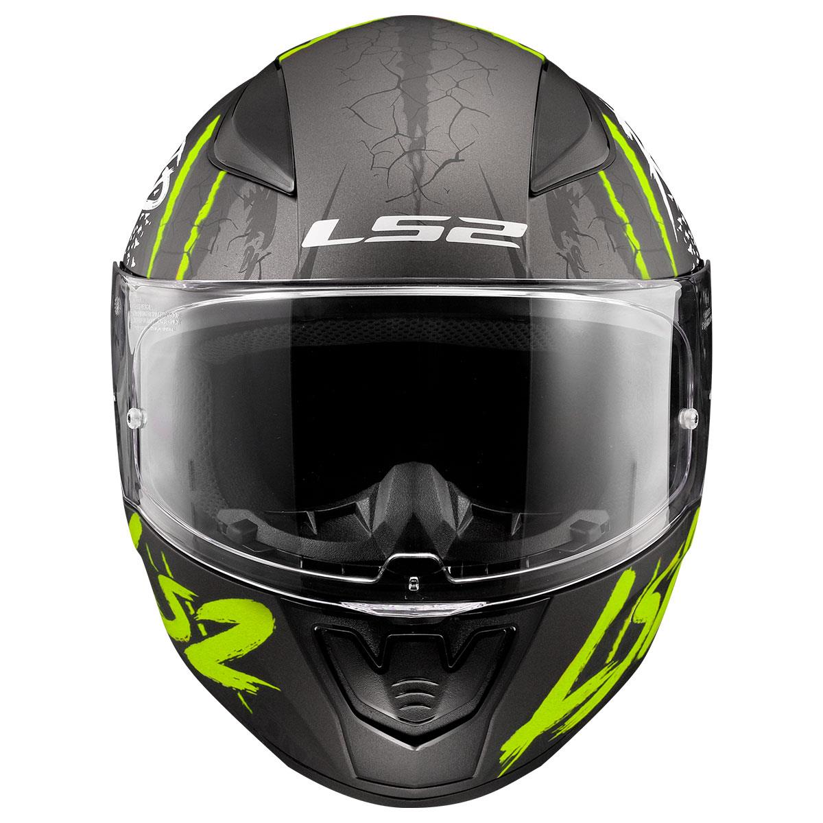 LS2 RAPID 2 RAVEN KASK
