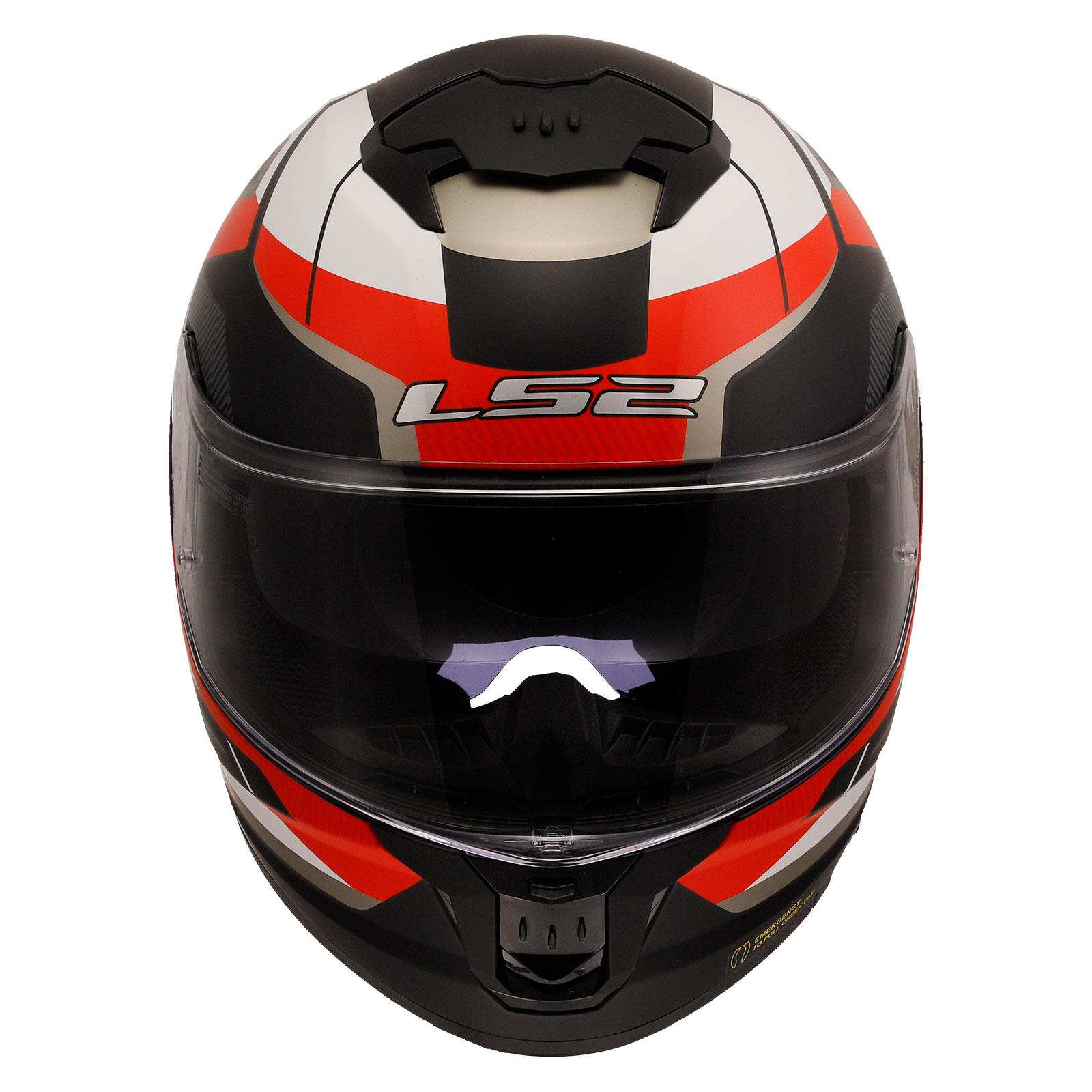 LS2 STREAM 2 ROAD SİYAH-GRİ KASK