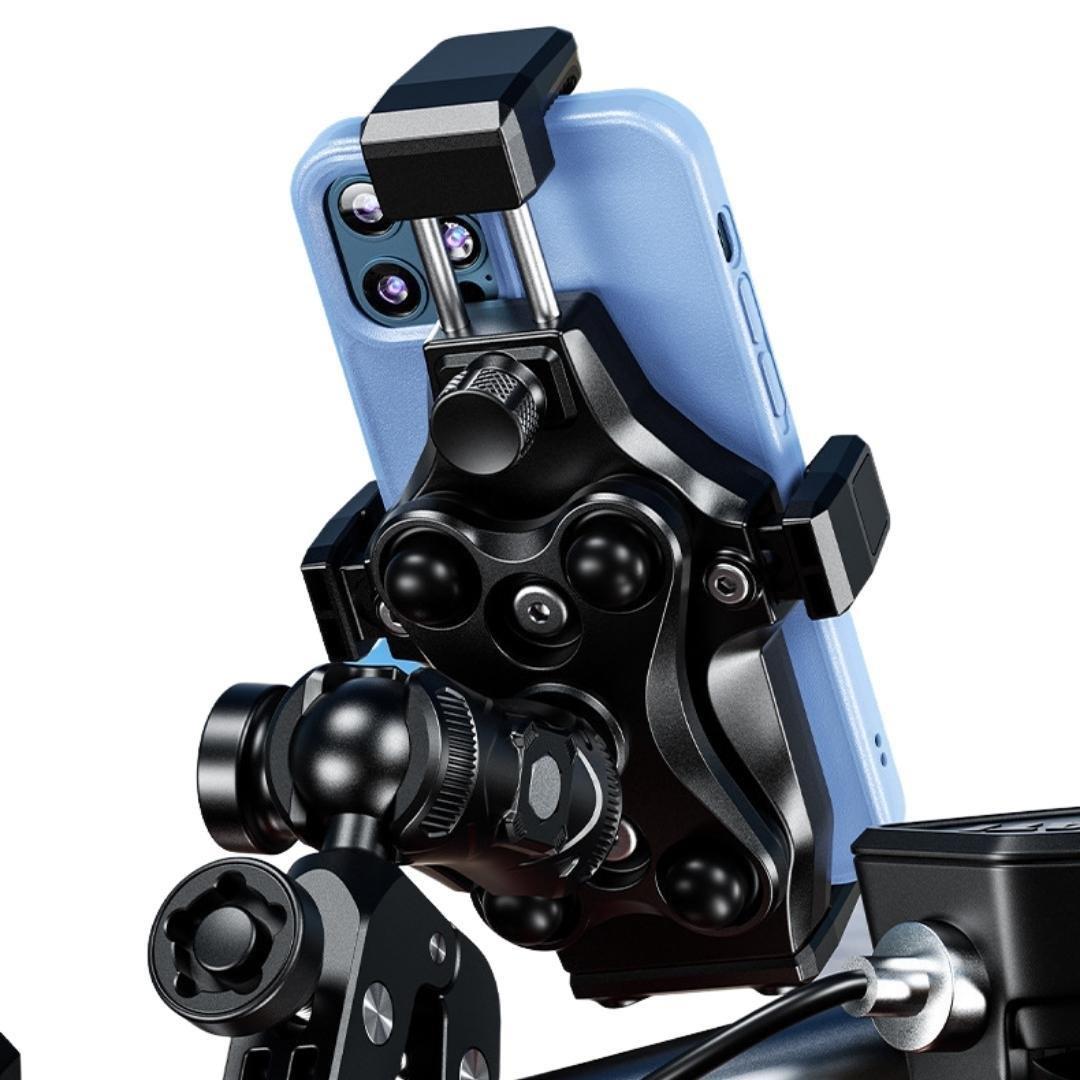 NUKROTECH M25 GİDON BAĞLANTILI TİTREŞİM MODÜLLÜ TELEFON TUTUCU