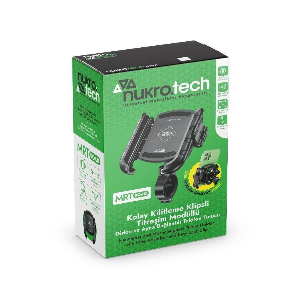 NUKROTECH MRTROAD TİTREŞİM MODÜLLÜ TELEFON TUTUCU