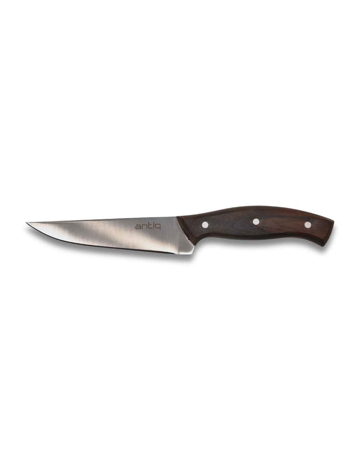 Antiq Ares Şef Bıçağı - Ceviz Sap 15 cm