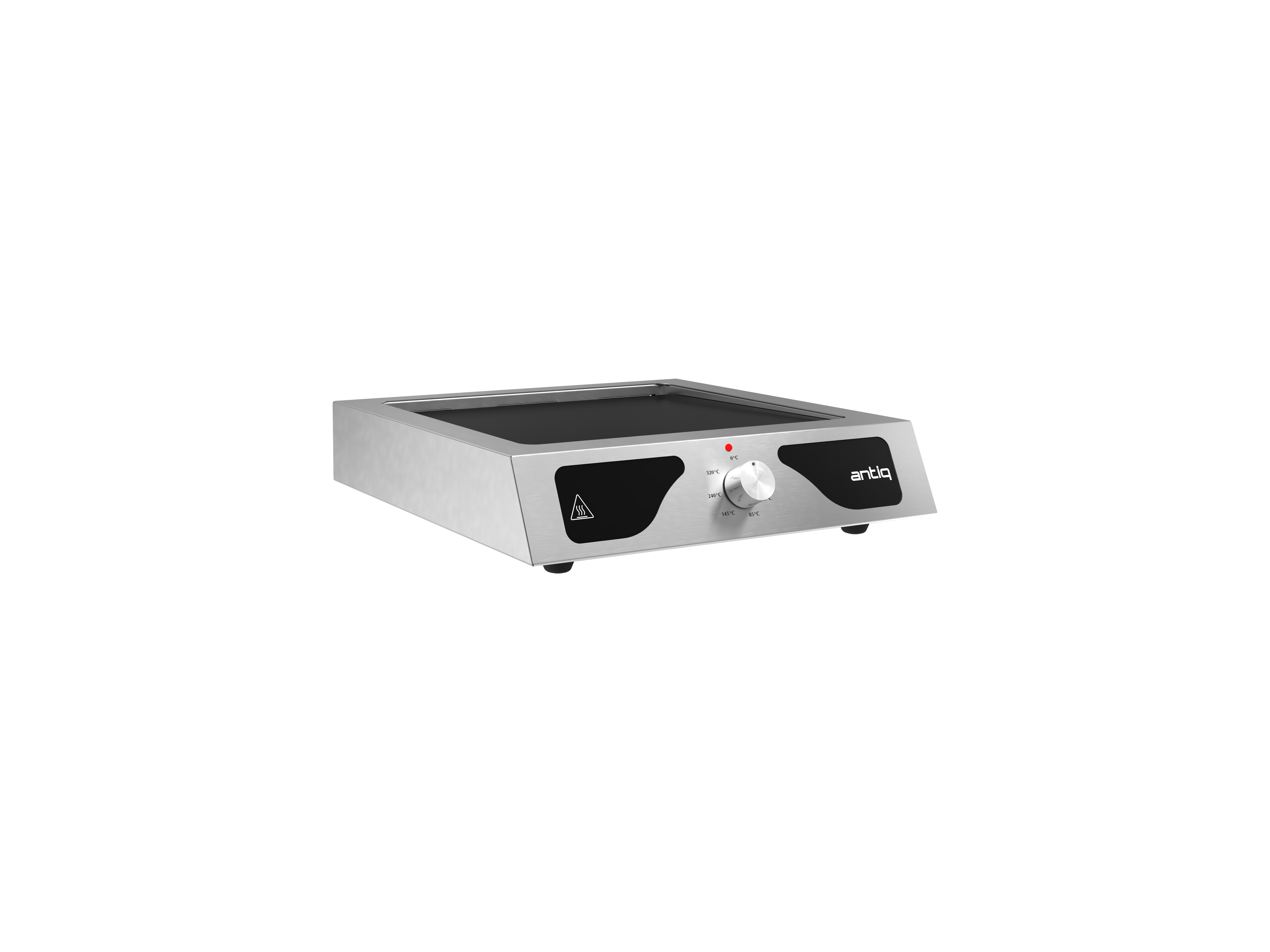 Antiq Flave Tekli Tezgah Üstü Elektrikli Cam Barbekü - Düz Cam 42 cm