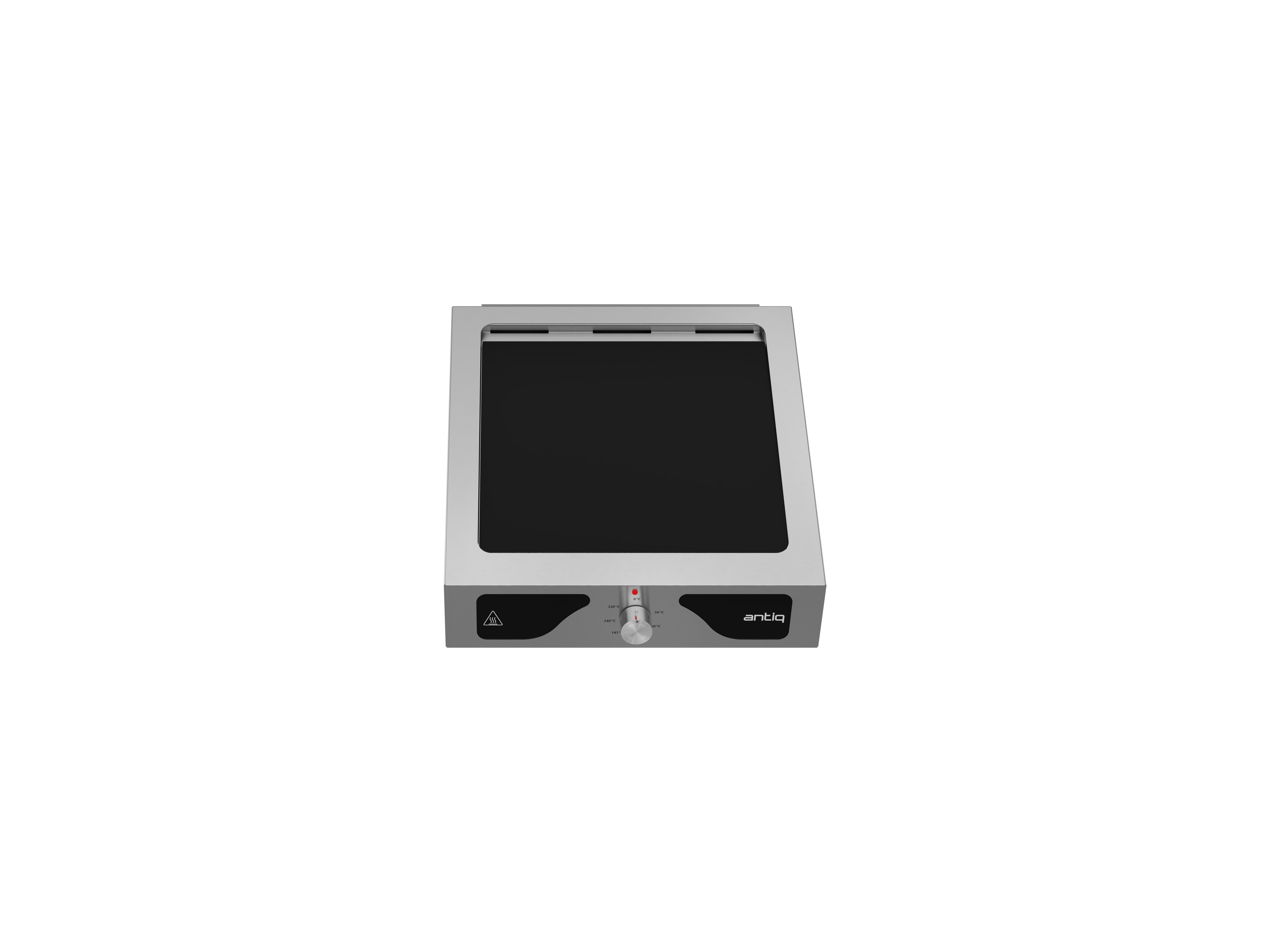 Antiq Flave Tekli Tezgah Üstü Elektrikli Cam Barbekü - Düz Cam 42 cm