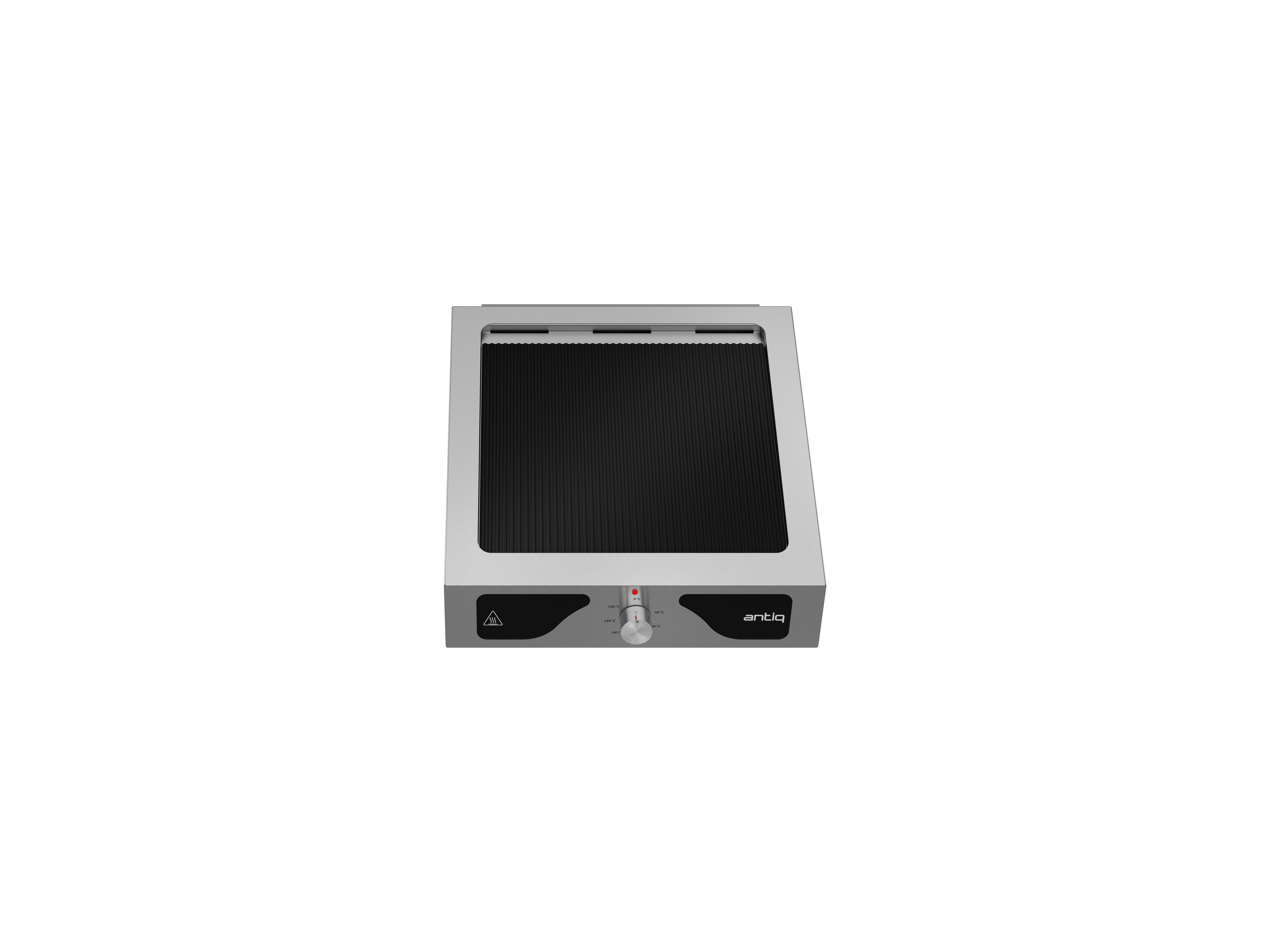 Antiq Flave Tekli Tezgah Üstü Elektrikli Cam Barbekü - Grill Cam 42 cm