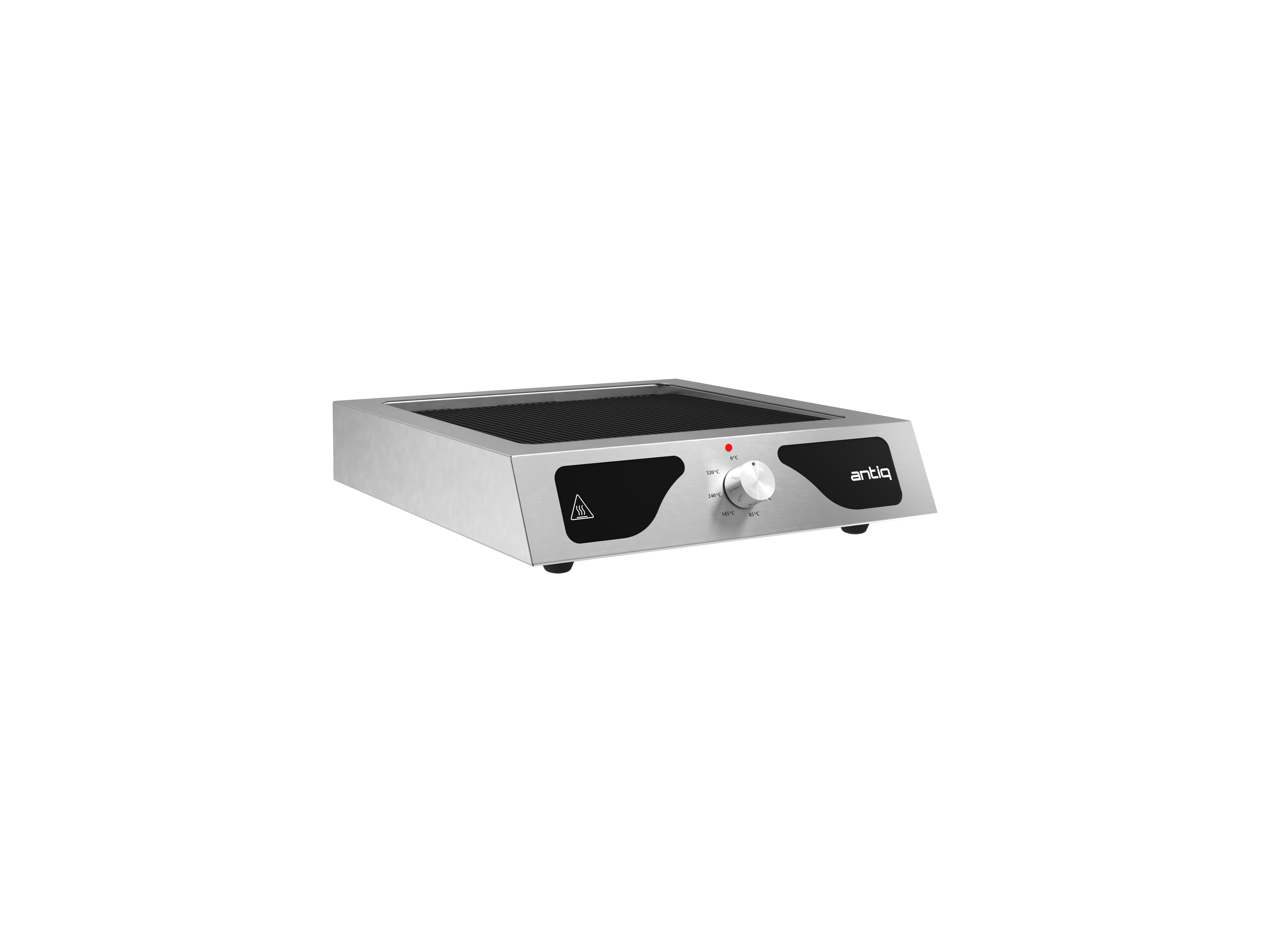 Antiq Flave Tekli Tezgah Üstü Elektrikli Cam Barbekü - Grill Cam 42 cm