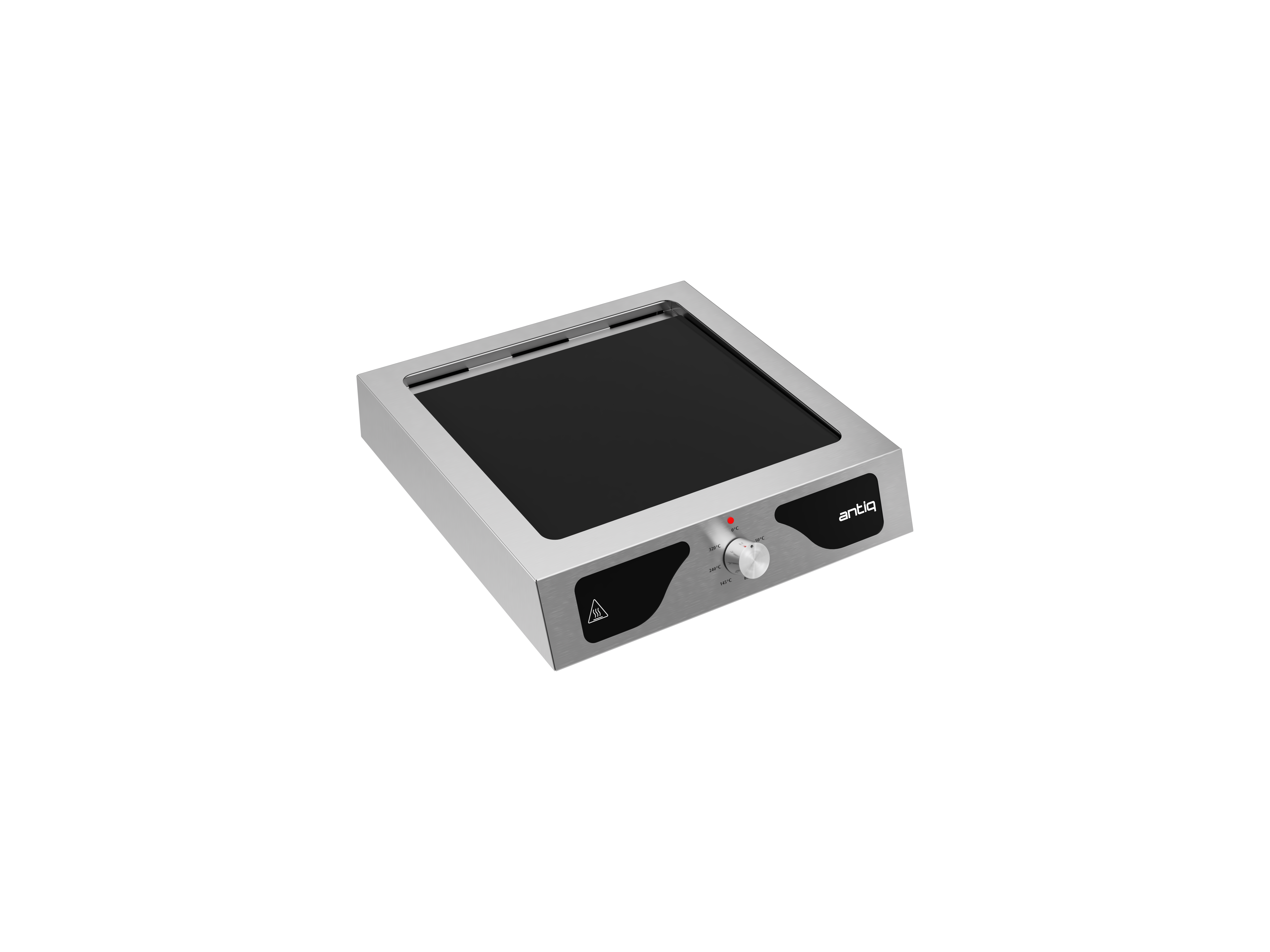 Antiq Flave Tekli Tezgah Üstü Elektrikli Cam Barbekü - Düz Cam 42 cm