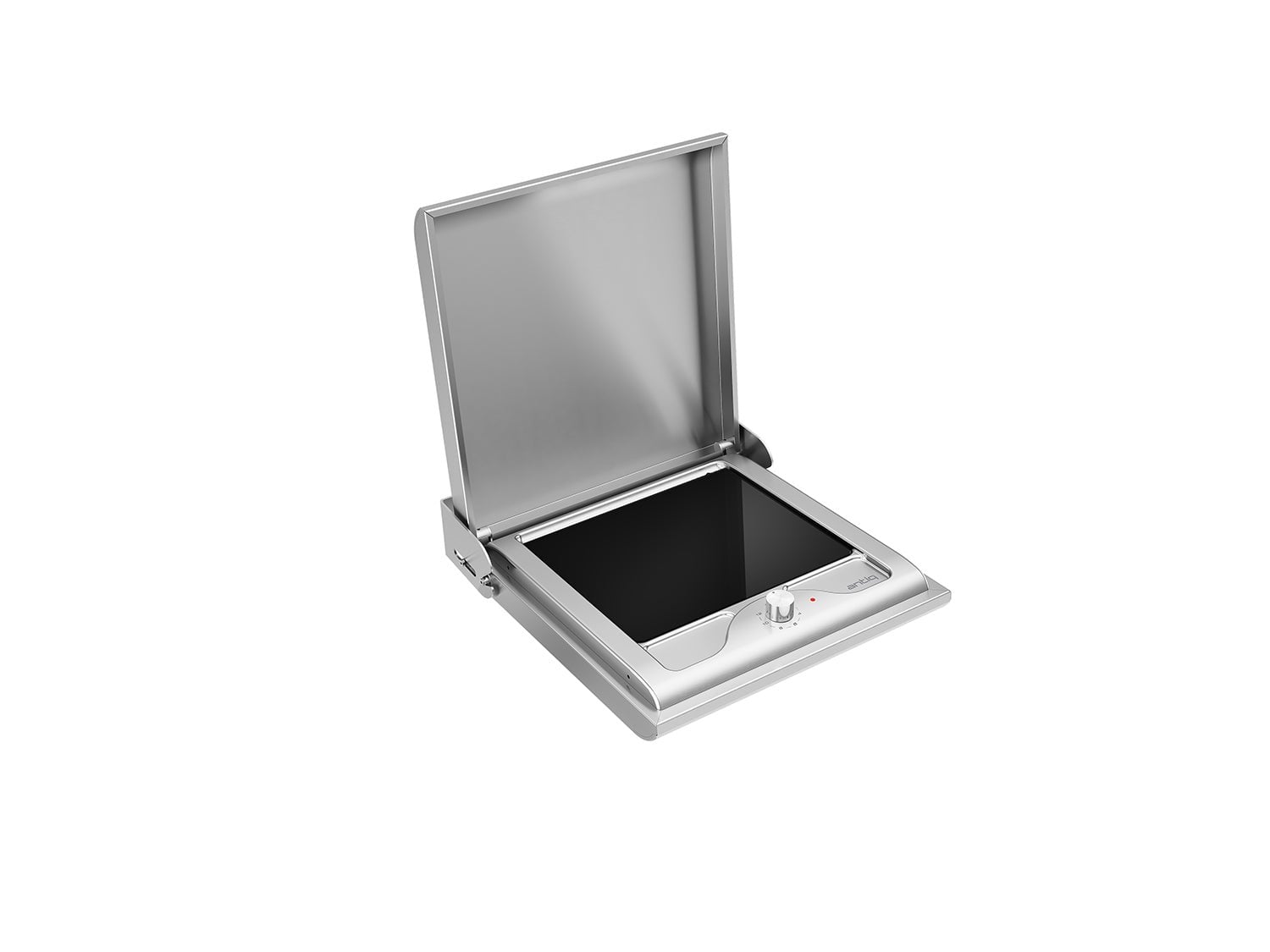Antiq Gusto Tekli Elektrikli Cam Barbekü - Düz Cam 45 cm