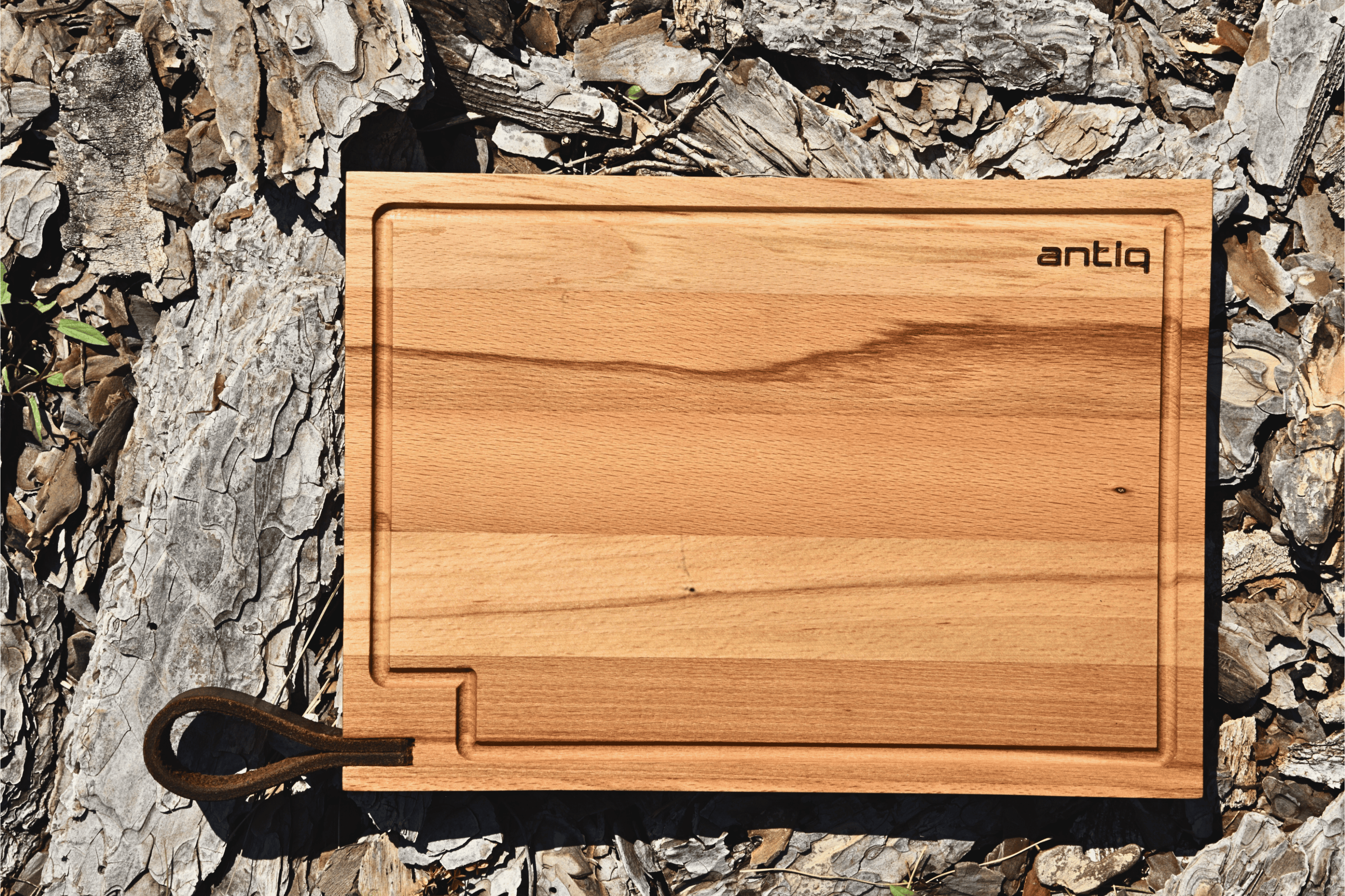 Antiq Ruva Kayın Ahşap Kesme Tahtası - 35 cm