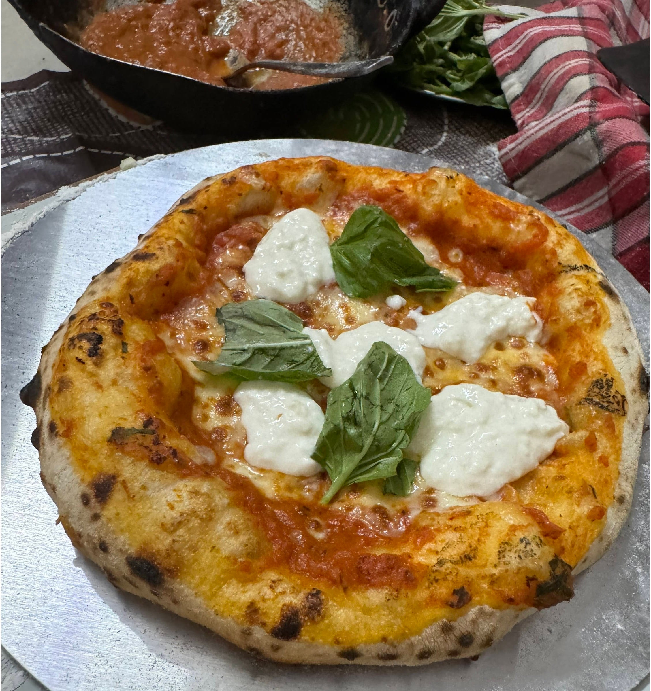 Gazlı Pizza Fırını – 40.5 cm Döner Taş Tablalı | 8.2 kW