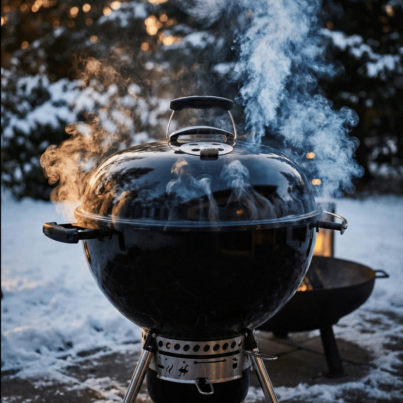 Master Şef Yılbaşı Ziyafet Seti: Weber Master-Touch GBS 57 cm Kömürlü Barbekü (Tutuşturucu ve Maşa Dahil)