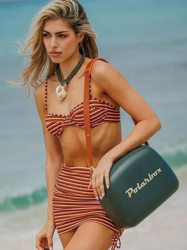 Polarbox 9393 Coolerbag 6L Verde Forest-Gold (Orman-Altın) “Nature's Chill!”