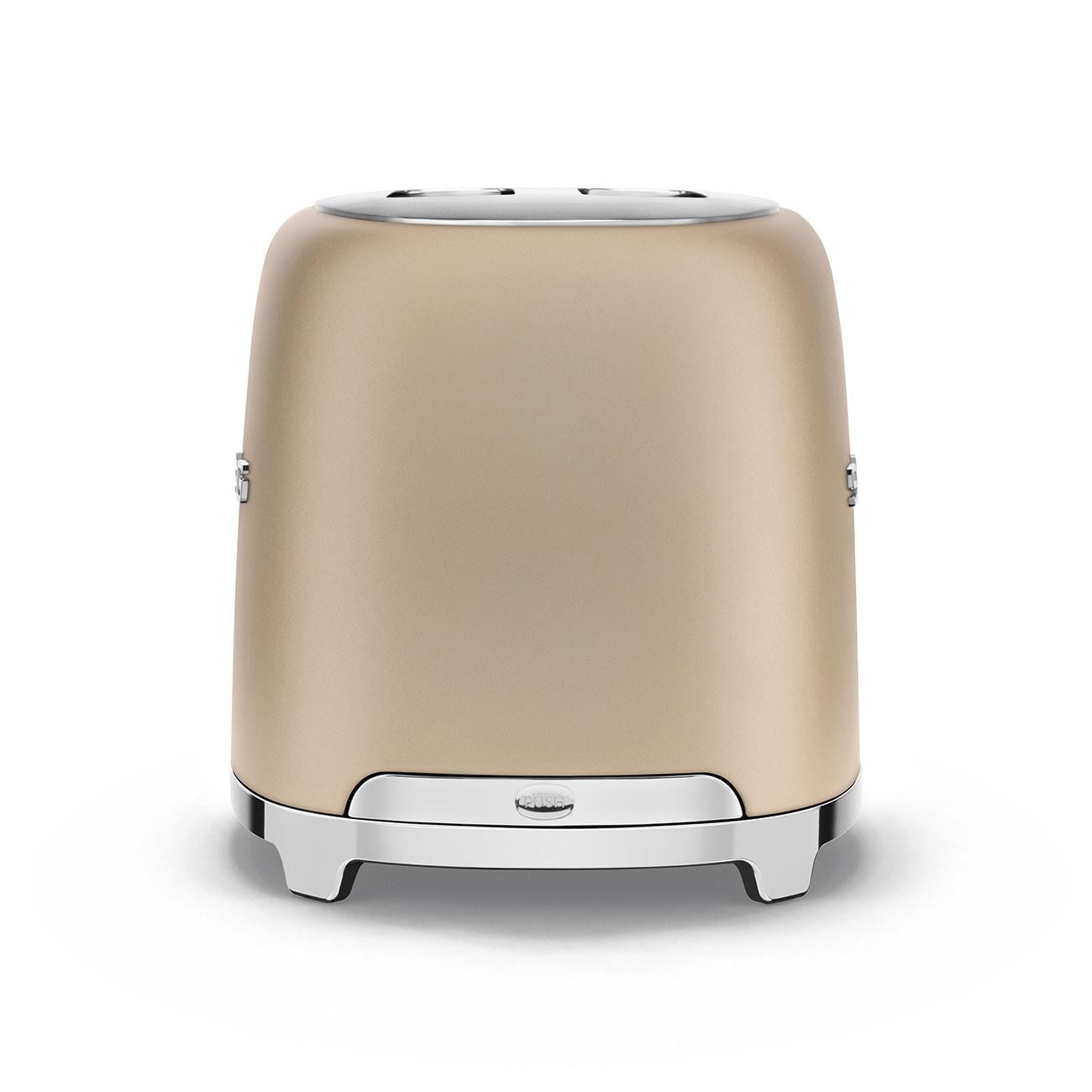 SMEG 2 Dilim Tost Makinesi Beyaz - 2 Dilim 6 Seviye