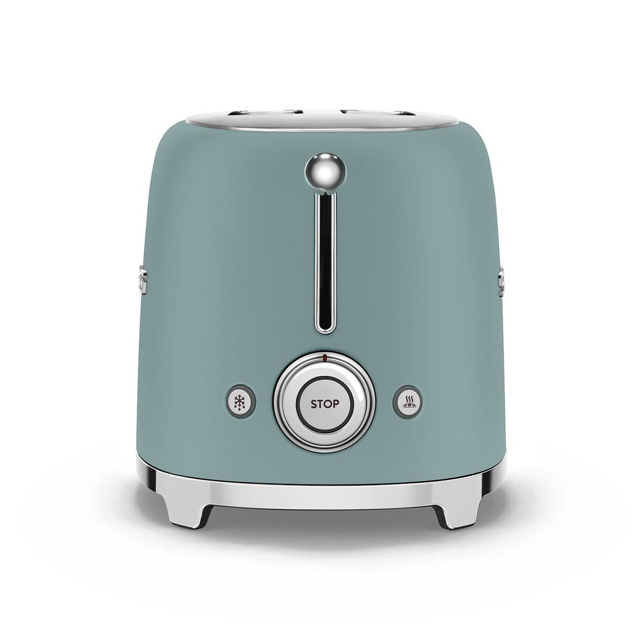 SMEG 2 Dilim Tost Makinesi Beyaz - 2 Dilim 6 Seviye