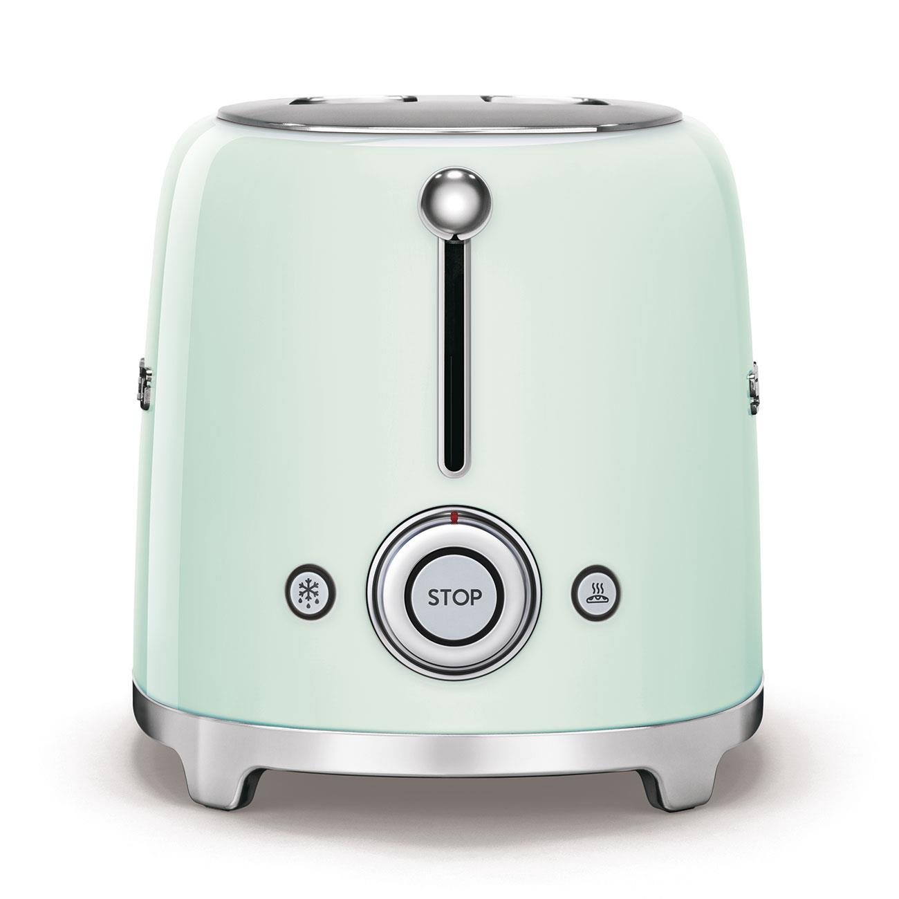SMEG 2 Dilim Tost Makinesi Beyaz - 2 Dilim 6 Seviye