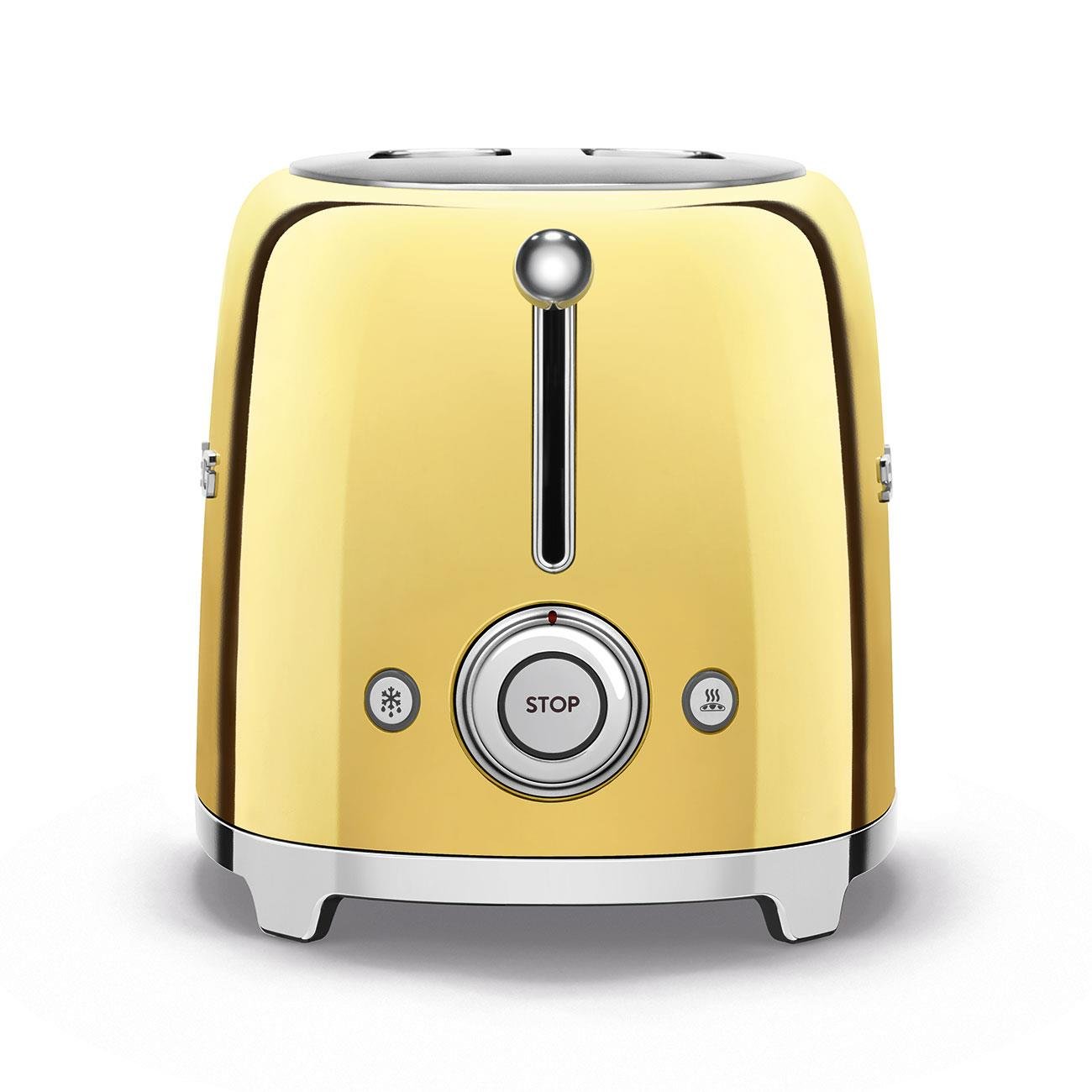 SMEG 2 Dilim Tost Makinesi Beyaz - 2 Dilim 6 Seviye