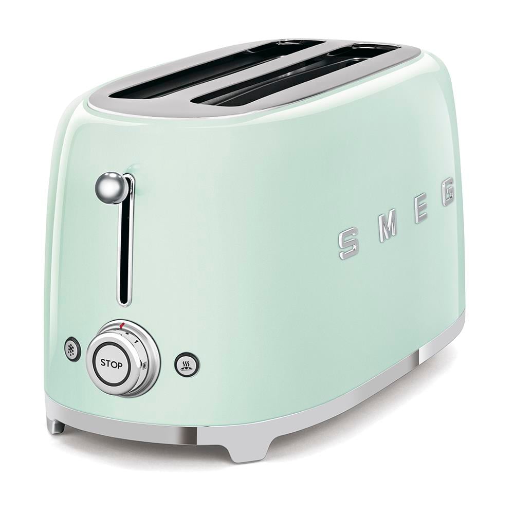 SMEG 4 Dilim Tost Makinesi Beyaz - 4 Dilim 6 Seviye