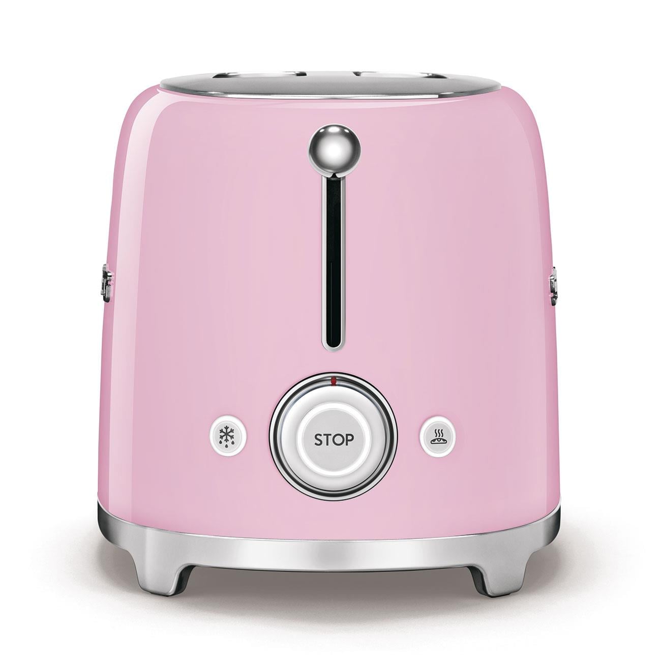 SMEG 4 Dilim Tost Makinesi Beyaz - 4 Dilim 6 Seviye