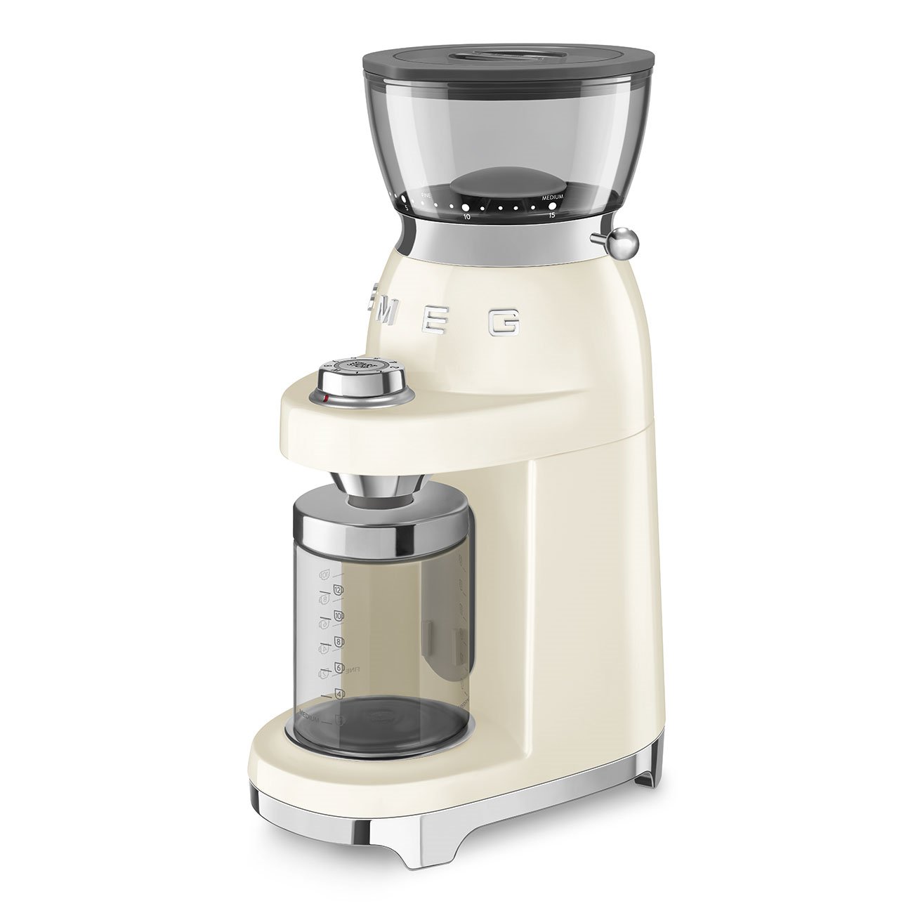 SMEG CGF03 Standart Kahve Öğütücü Krem