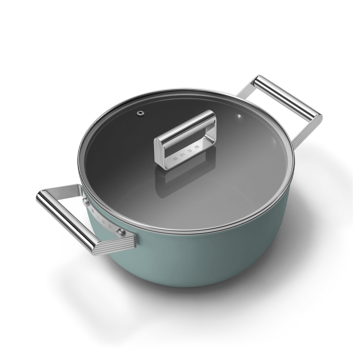 SMEG CSF2412 Derin Tencere – 24 cm, Seramik Kaplama