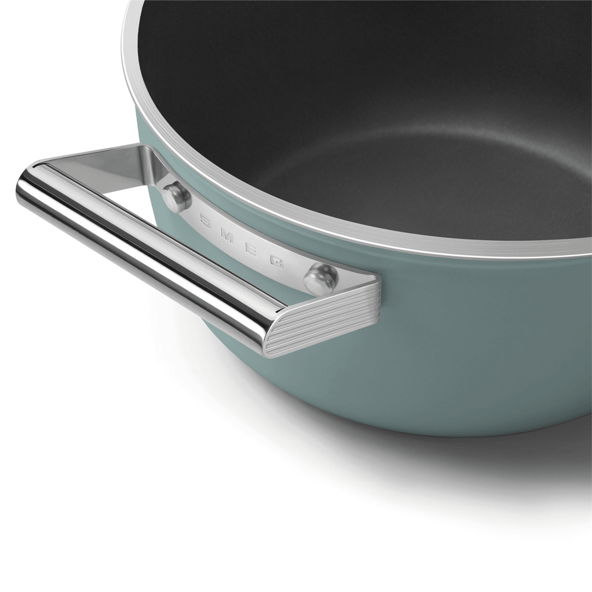 SMEG CSF2412 Derin Tencere – 24 cm, Seramik Kaplama