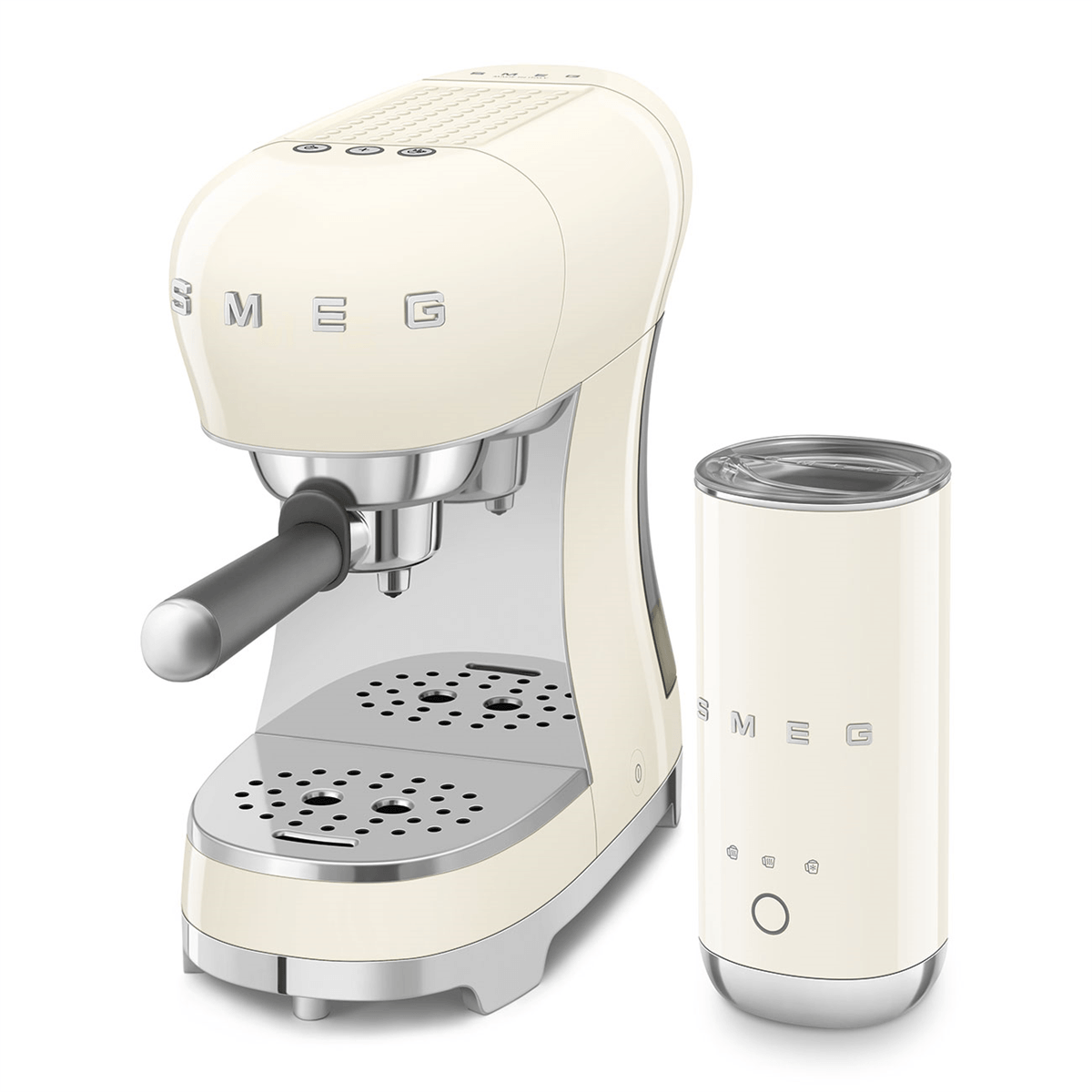 SMEG ECF12 Süt Köpürtücülü Espresso Makinesi – 15 Bar