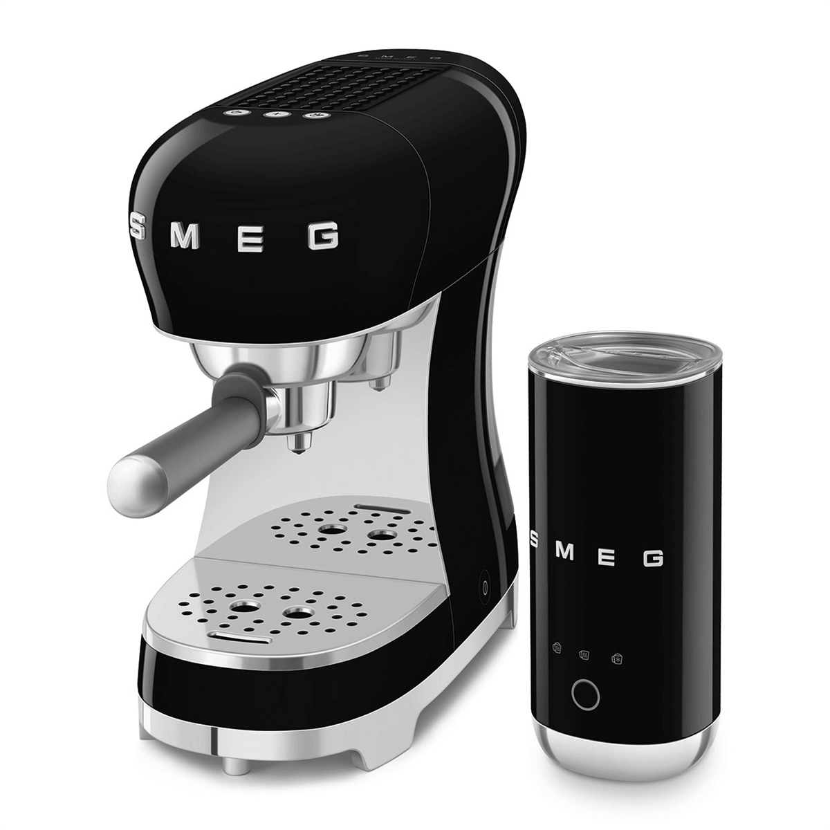 SMEG ECF12 Süt Köpürtücülü Espresso Makinesi – 15 Bar