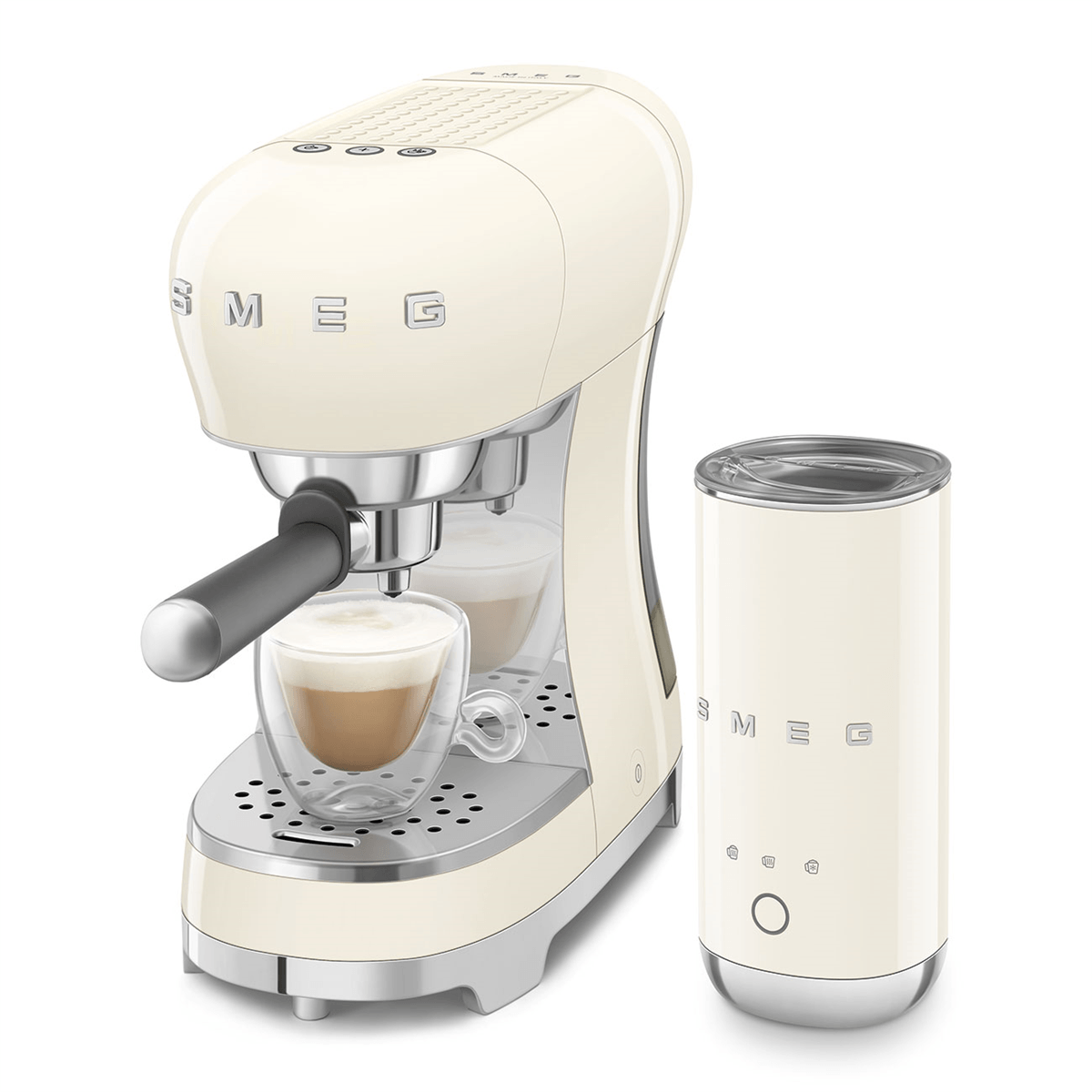SMEG ECF12 Süt Köpürtücülü Espresso Makinesi – 15 Bar