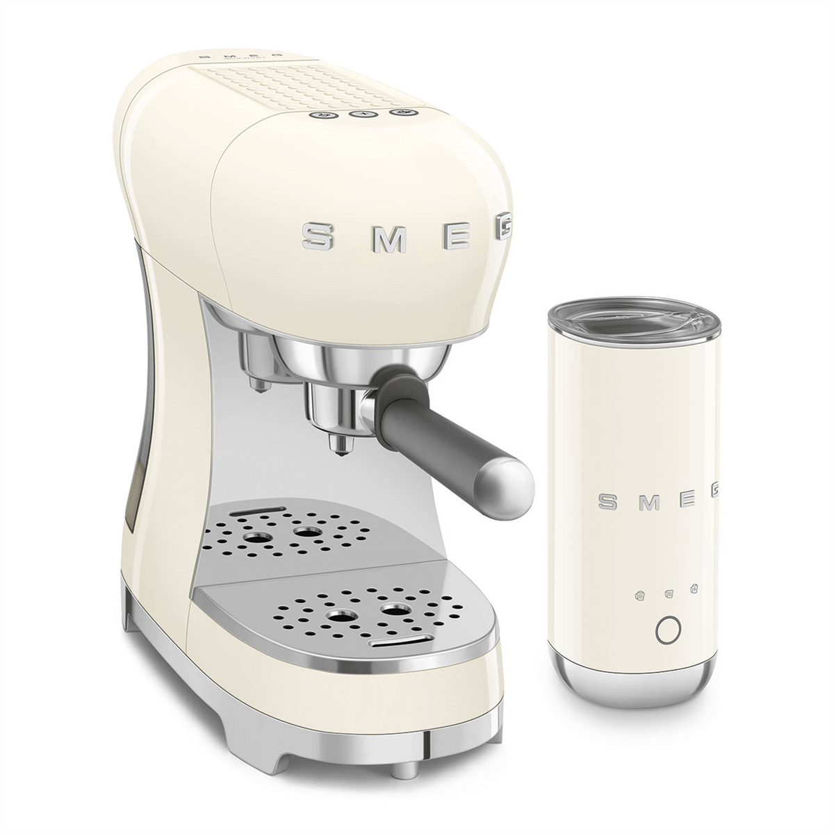 SMEG ECF12 Süt Köpürtücülü Espresso Makinesi – 15 Bar