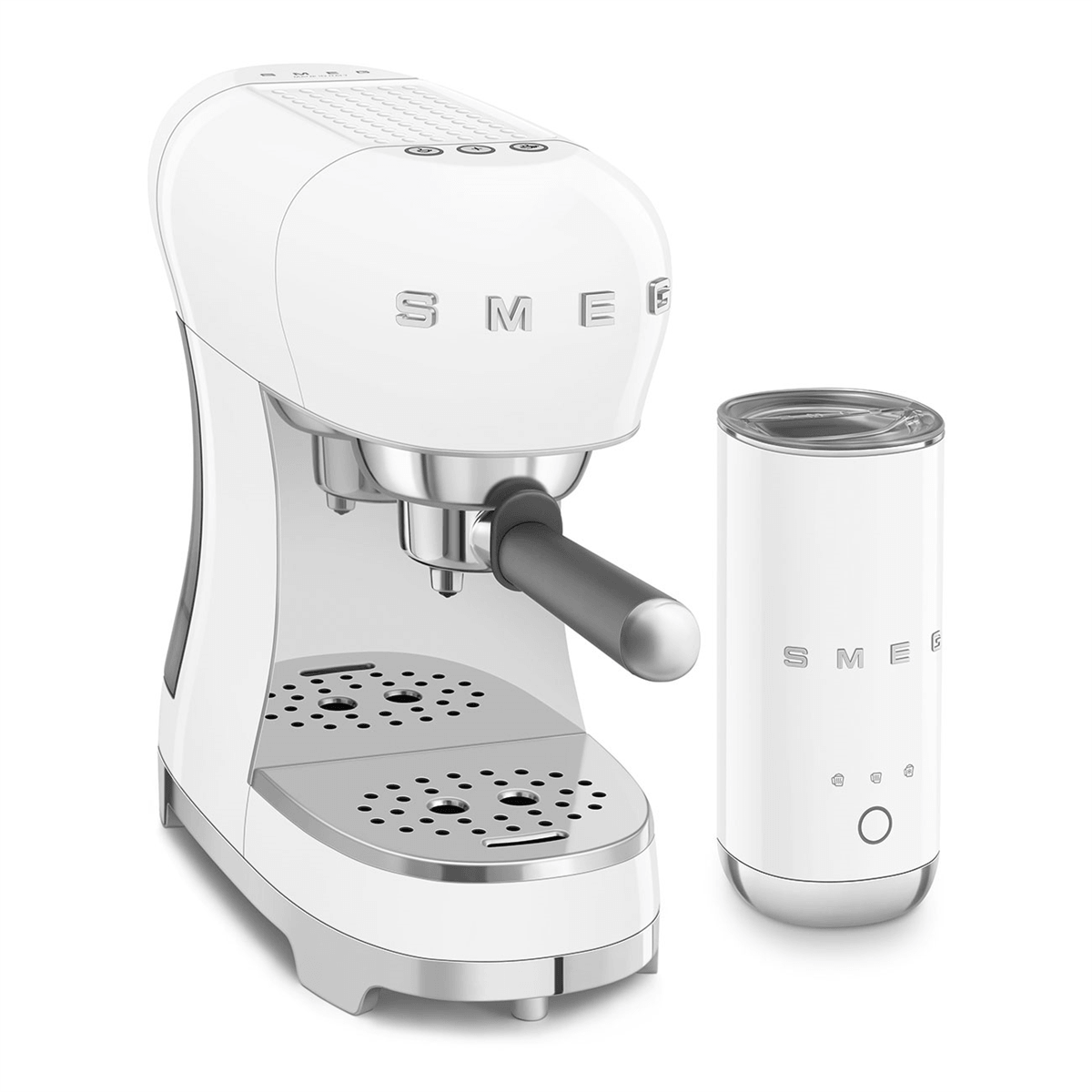 SMEG ECF12 Süt Köpürtücülü Espresso Makinesi – 15 Bar