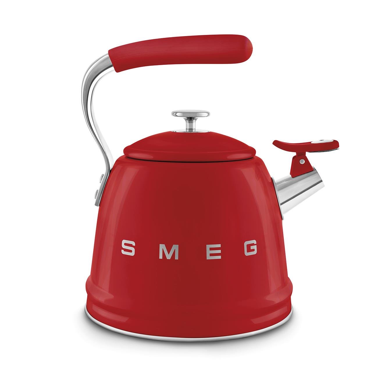 SMEG Kettle Multicolor Kırmızı - 1.7L 2400W