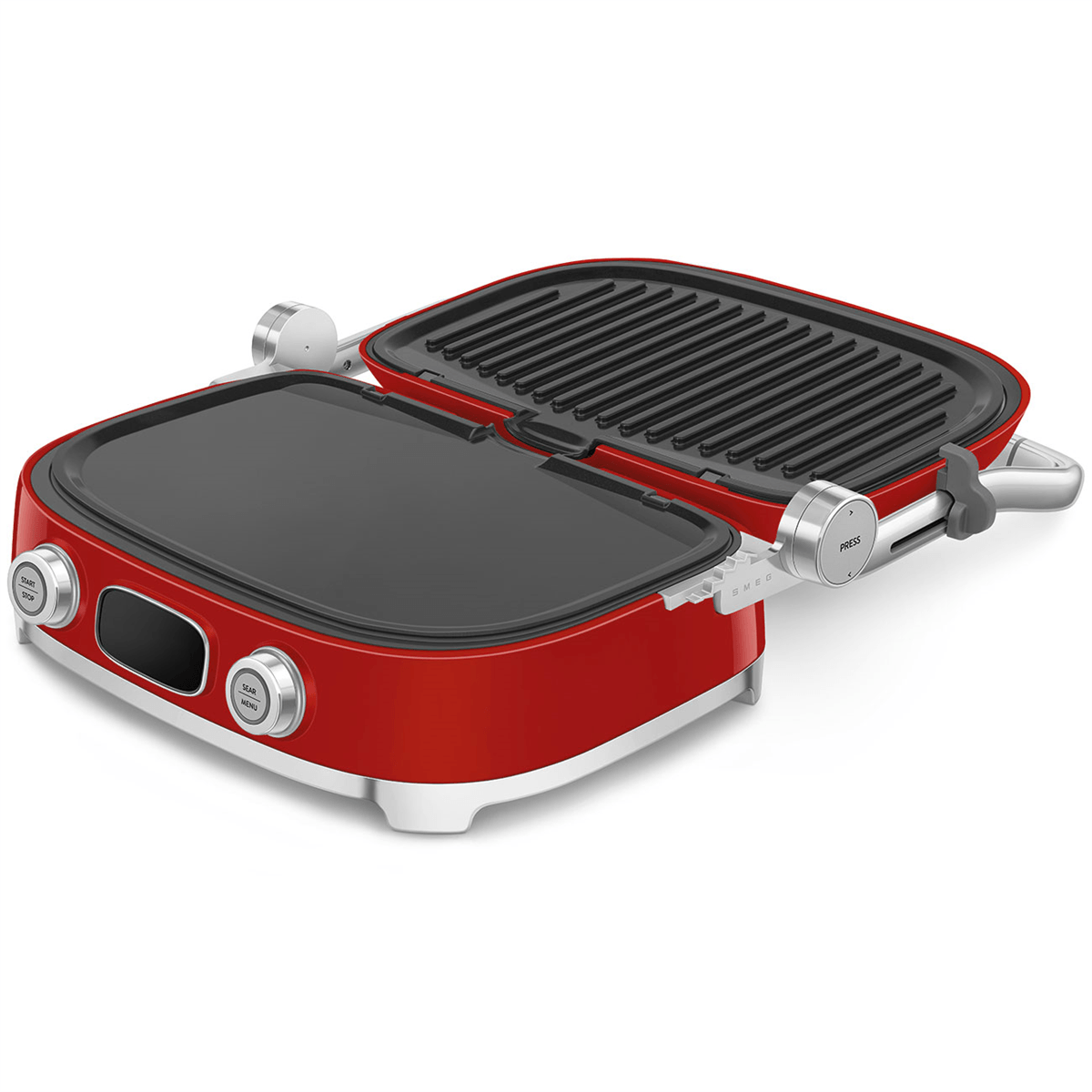 SMEG MGF01 Multi Grill – 1800 W, Panini & Waffle
