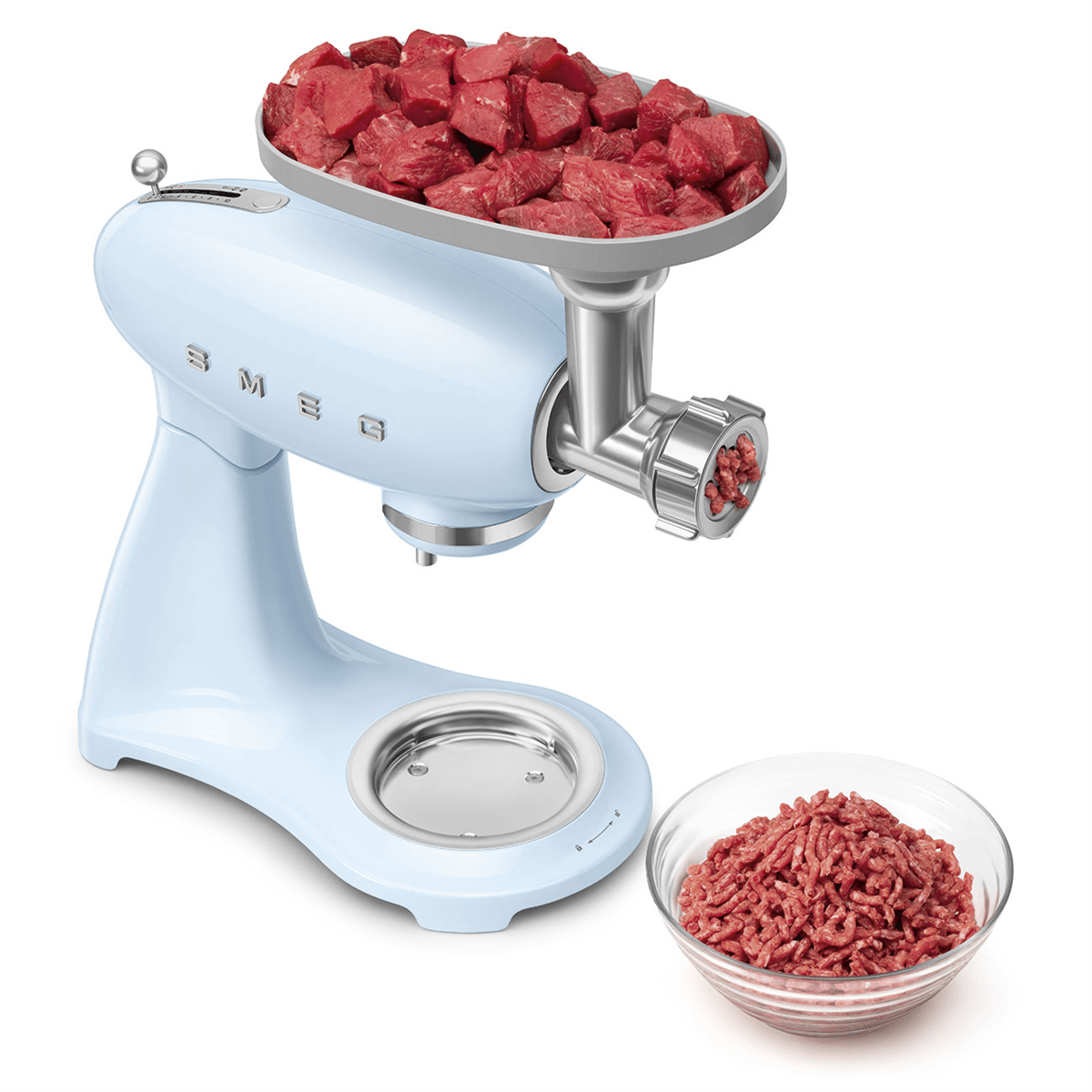 SMEG SMF05 Stand Mikser – 4,8 L Paslanmaz Kase, 1000 W